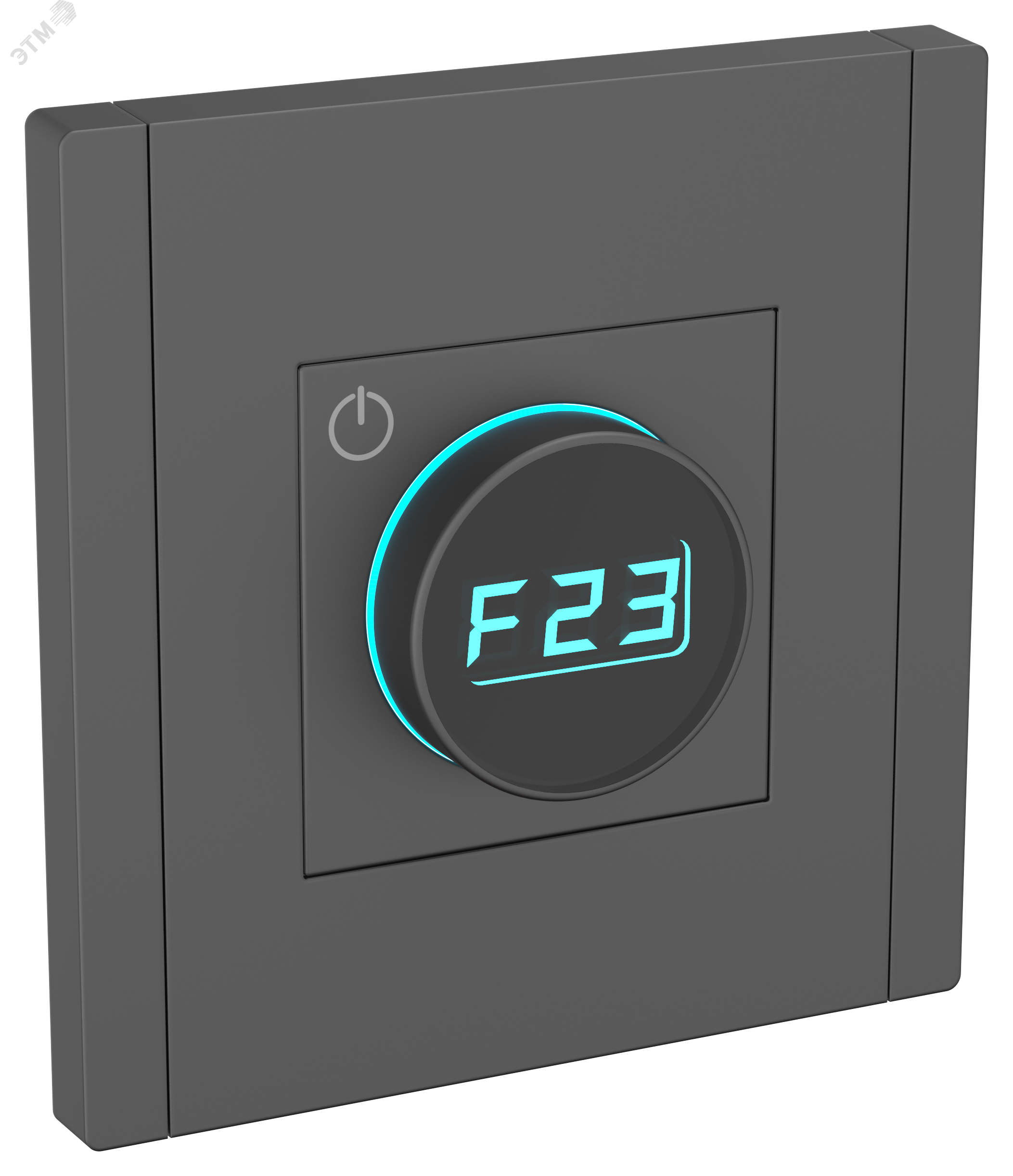 Изображение товара Электронный термостат для теплого пола IEK FORTE&PIANO FP352 серый с дисплеем