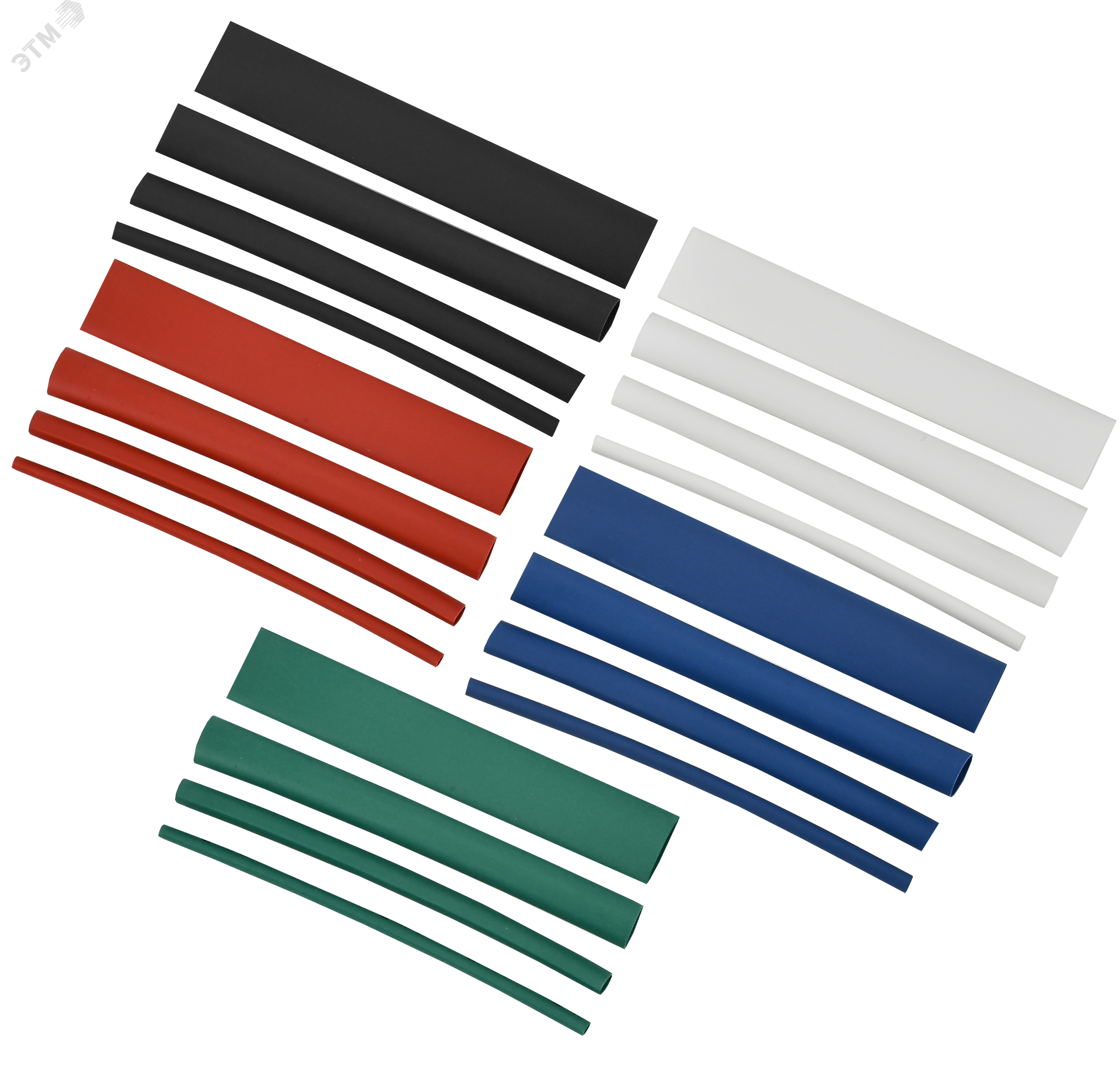 Изображение товара Набор ТТУ 2/1, 4/2, 6/3, 8/4 З, С, К, Ч, Б 20х8см/упак (упак)