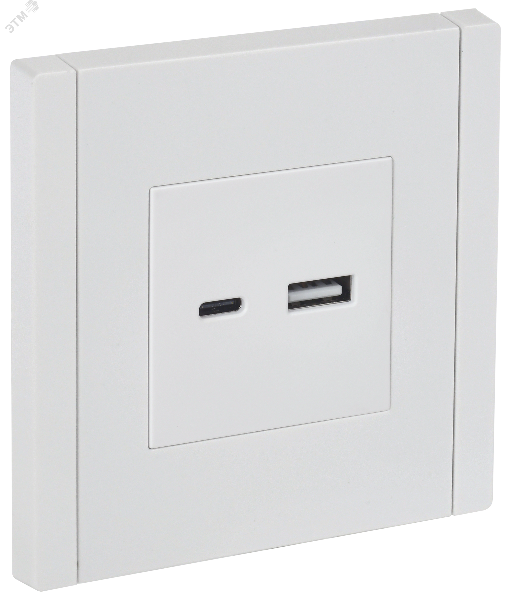 Изображение товара USB-розетка FORTE&PIANO A+C 3,1А FP250 белая IEK