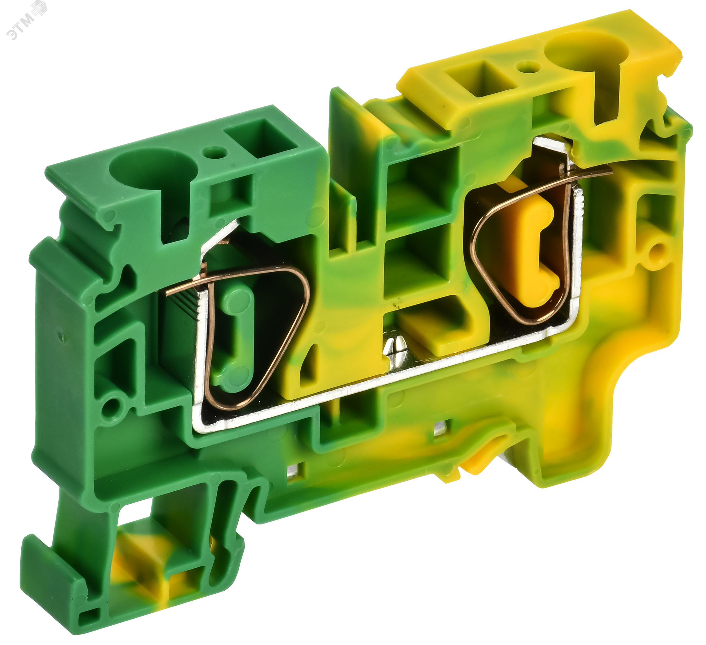 Изображение товара ARMAFIX Клемма пружинная CX10 PE 10мм2 проходная заземляющая IEK AF-CT41-00-K52-010