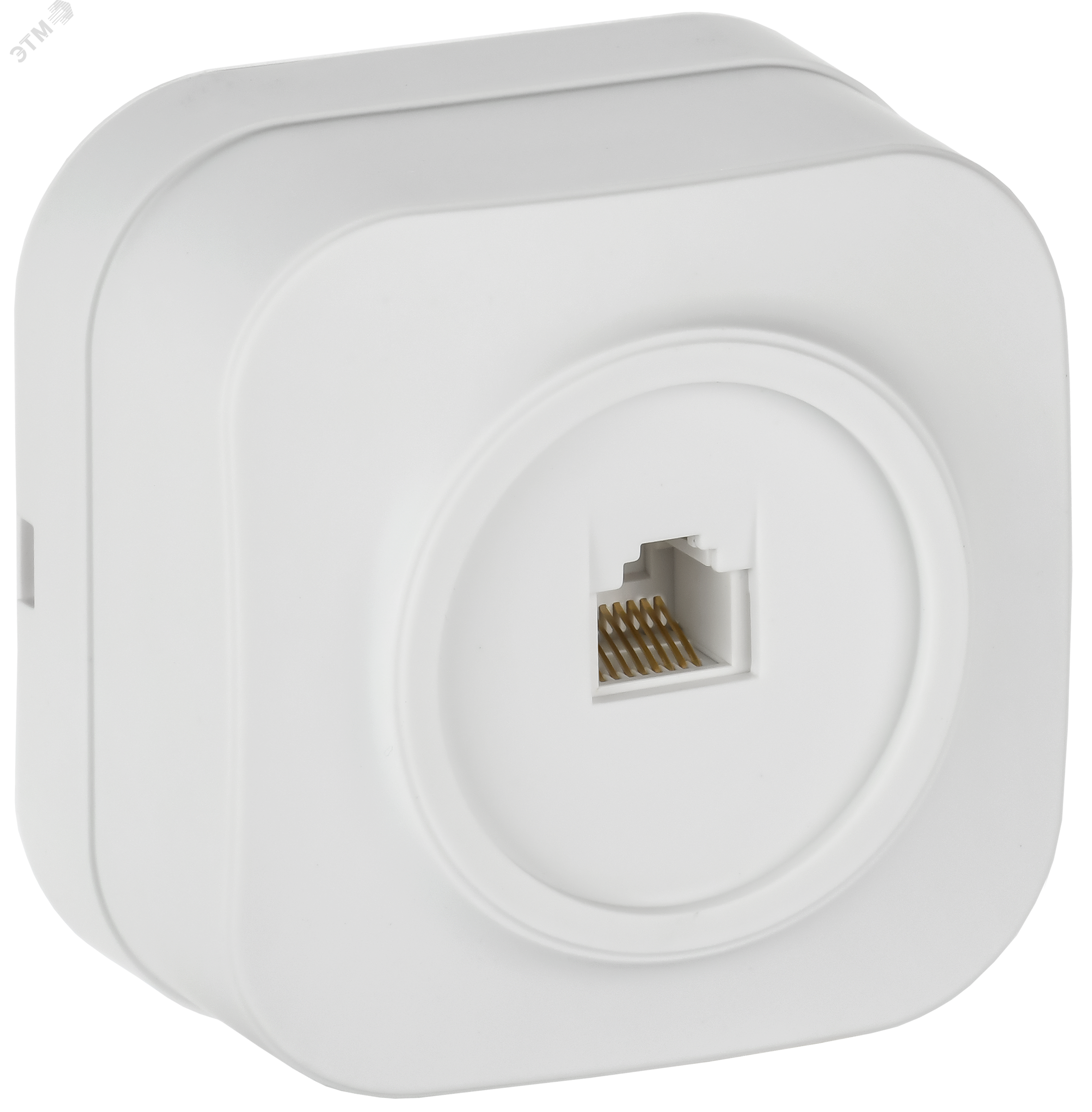 Изображение товара Розетка компьютерная RJ45 кат 5E серия GLORY IEK открытая установка