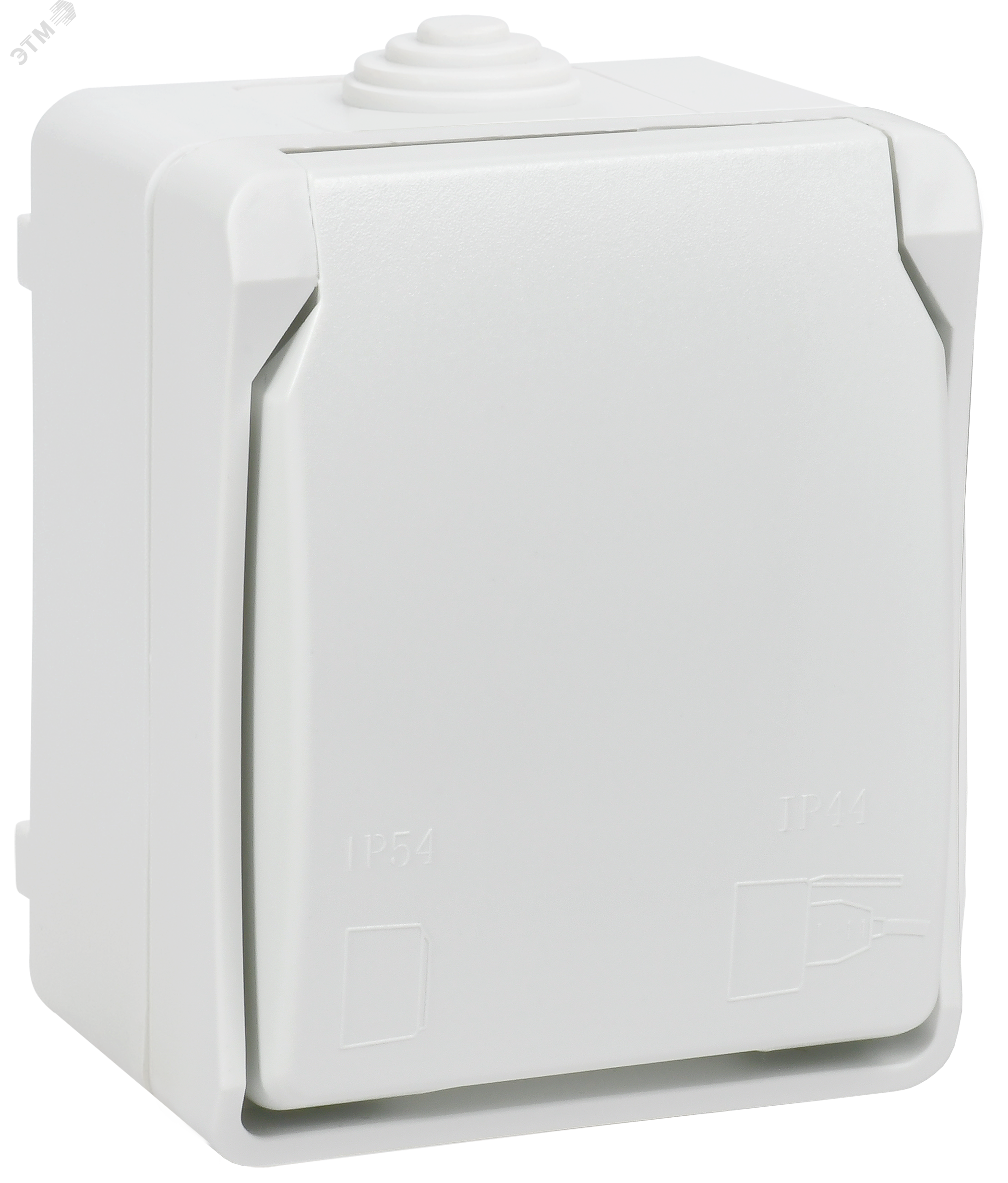 Изображение товара FORS Розетка 1-местная с заземлением IP54 16А для открытой установки