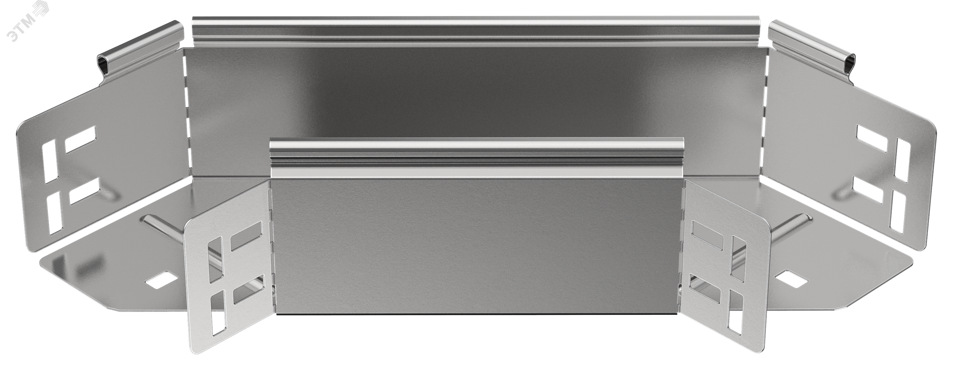 Изображение товара ESCA 5 Поворот 90° 100×100 мм, 0,8 мм, оцинкованный, IEK