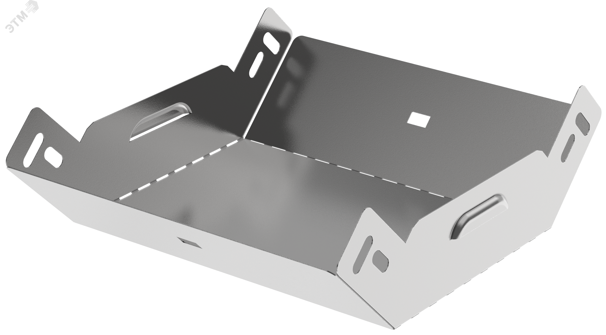 Изображение товара Поворот внутренний вертикальный 90 градусов для кабельных лотков ESCA 50х200-0,6