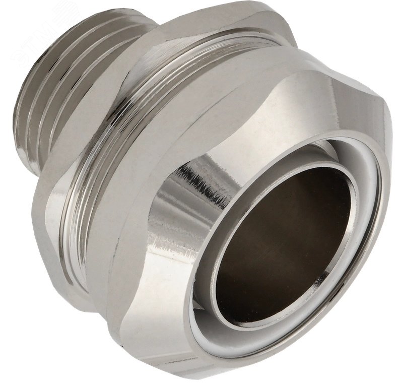 Изображение товара Латунная муфта вводная IEK MB15 М16 IP67 для кабелей в металлорукаве