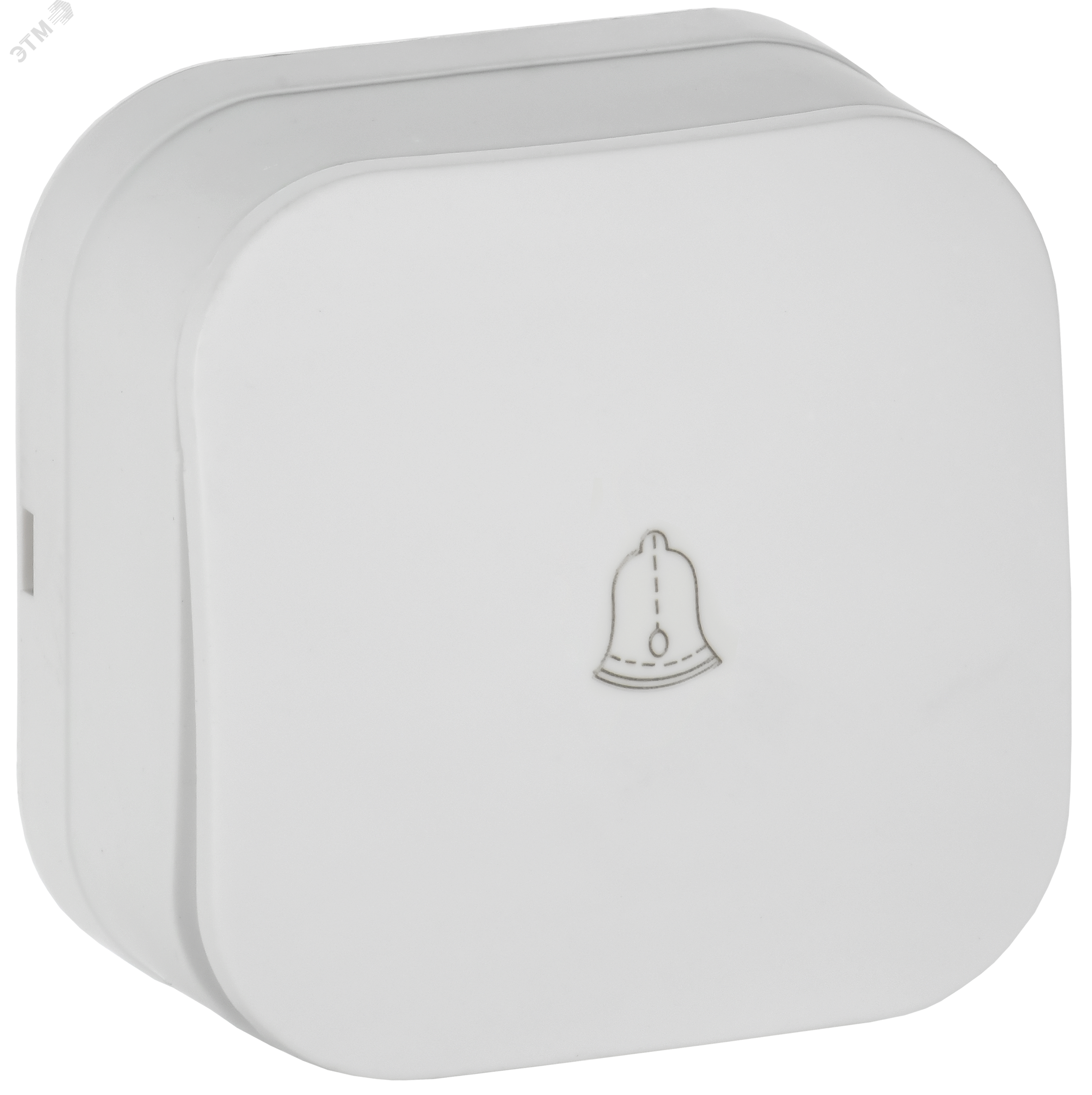 Изображение товара Выключатель 1-клавишный для открытой установки Белый IEK TCL