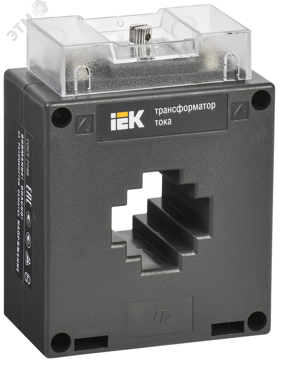 Изображение товара Трансформатор тока ТТИ-30 200/5А 5ВА класс 0,5 МПИ08 IEK (шт)