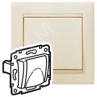 Изображение товара Розетка силовая с заземлением VALENA 1-местная IP20 16А слоновая кость