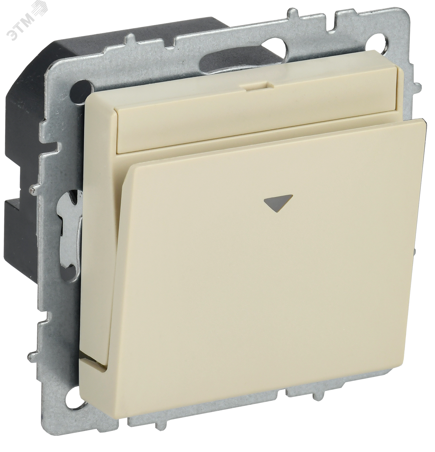 Изображение товара Выключатель карточный 30А серии BRITE от IEK с скрытым монтажом бежевый