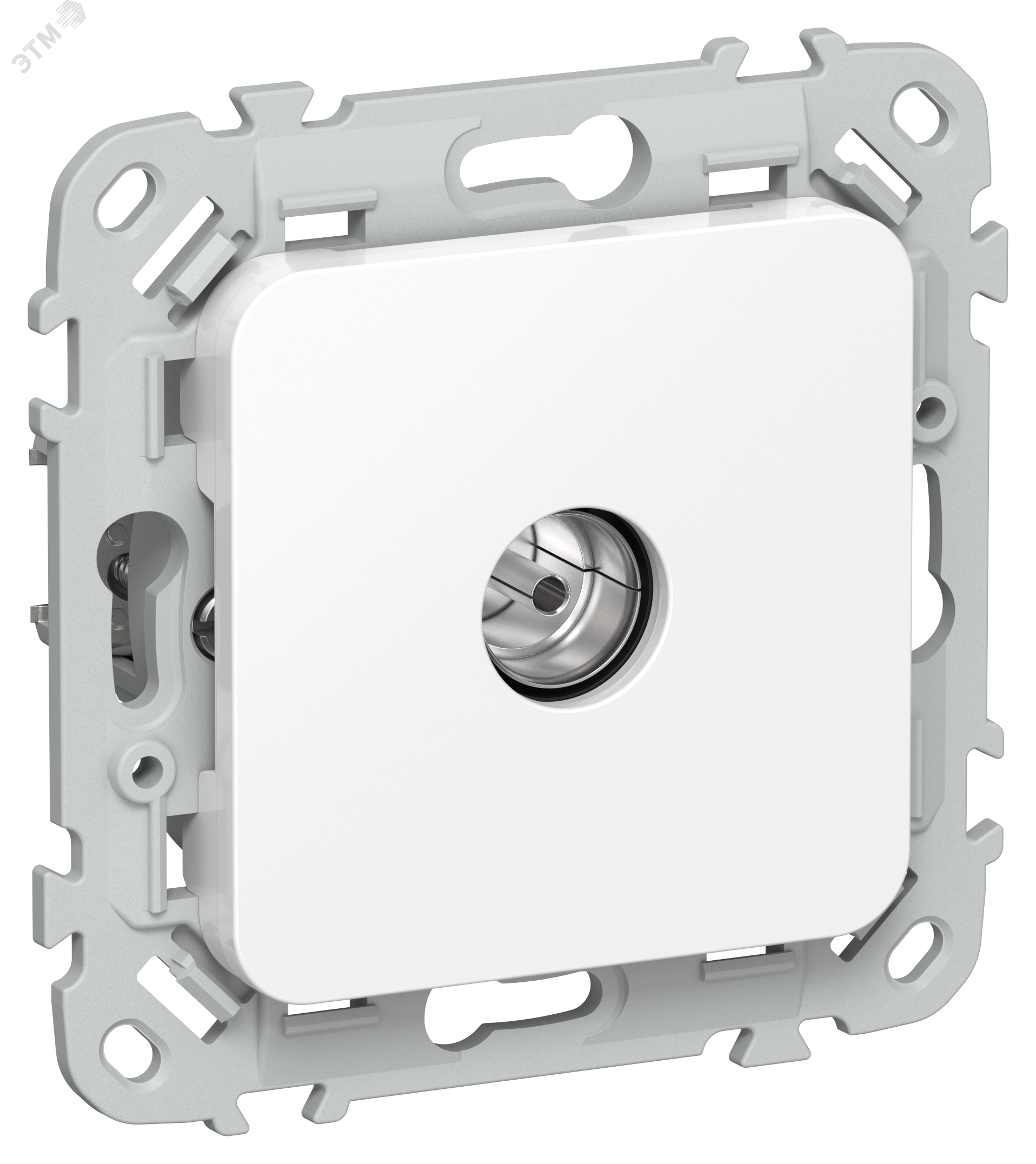 Изображение товара FLITE Розетка TV экранированная конечная тип M белая от IEK