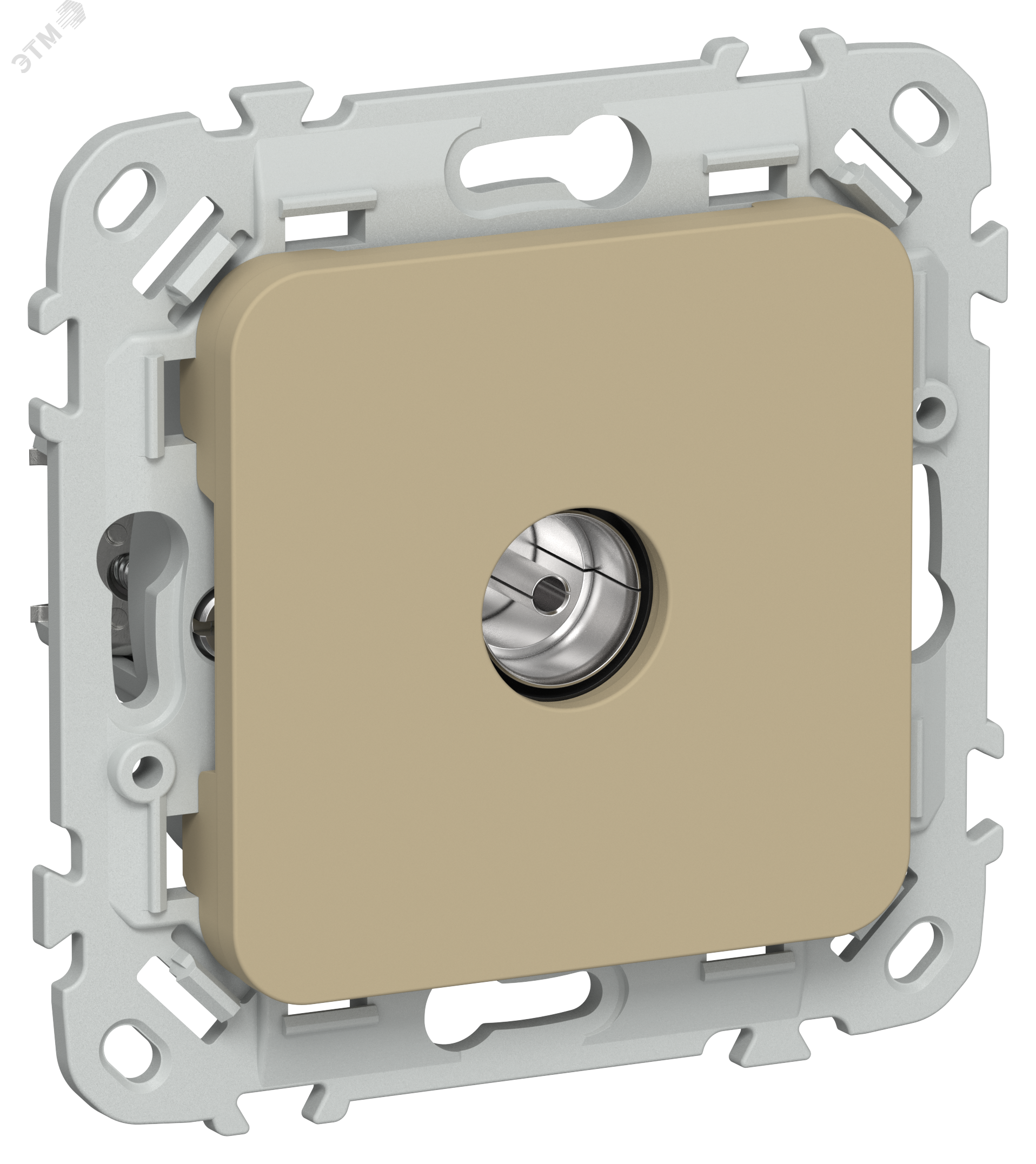 Изображение товара Экранированная розетка TV IEK серия FLITE тип M для дома и офиса