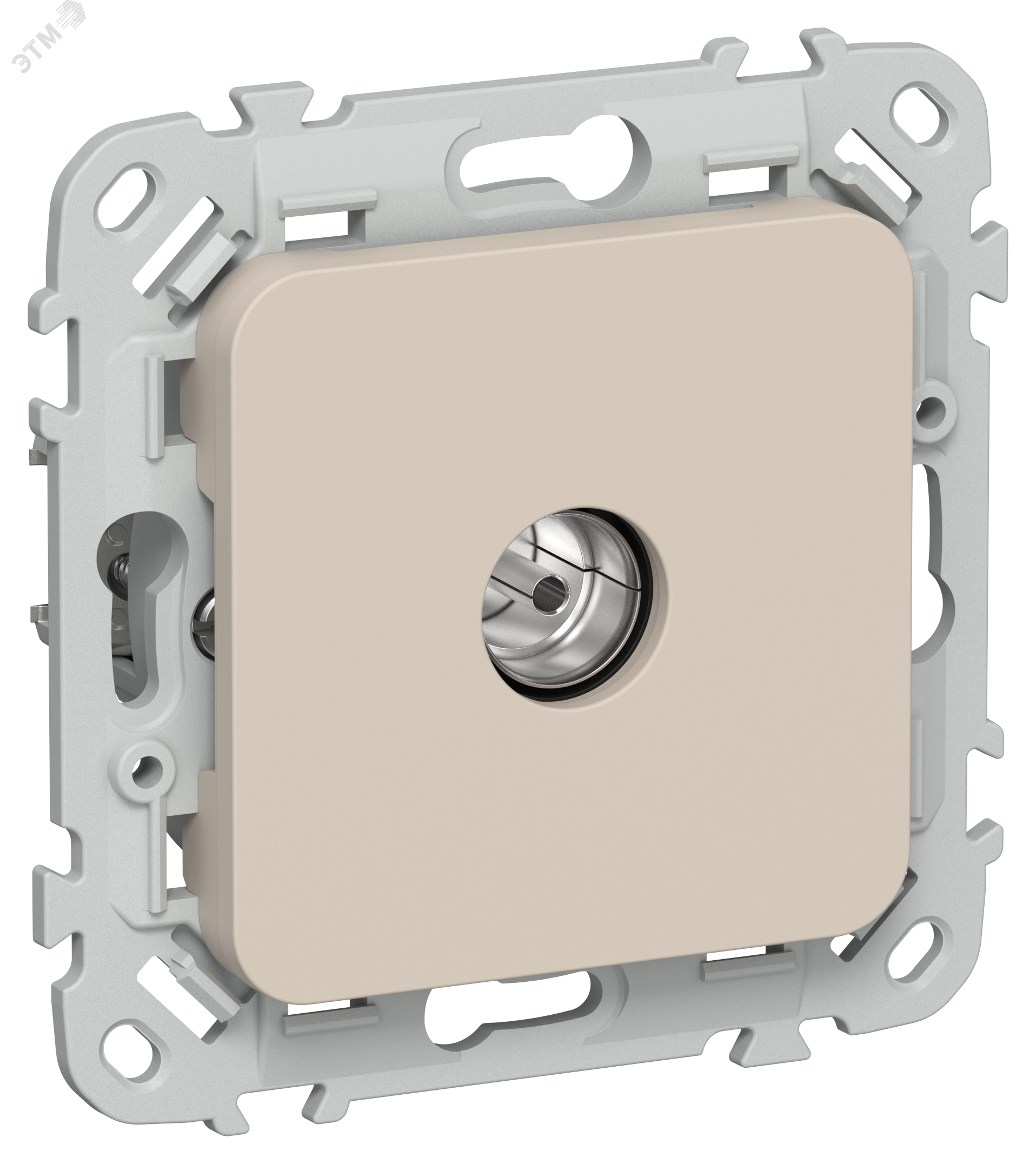 Изображение товара FLITE Розетка TV экранированная тип M РТВм-1-1-1-ФлЛ льняной IEK