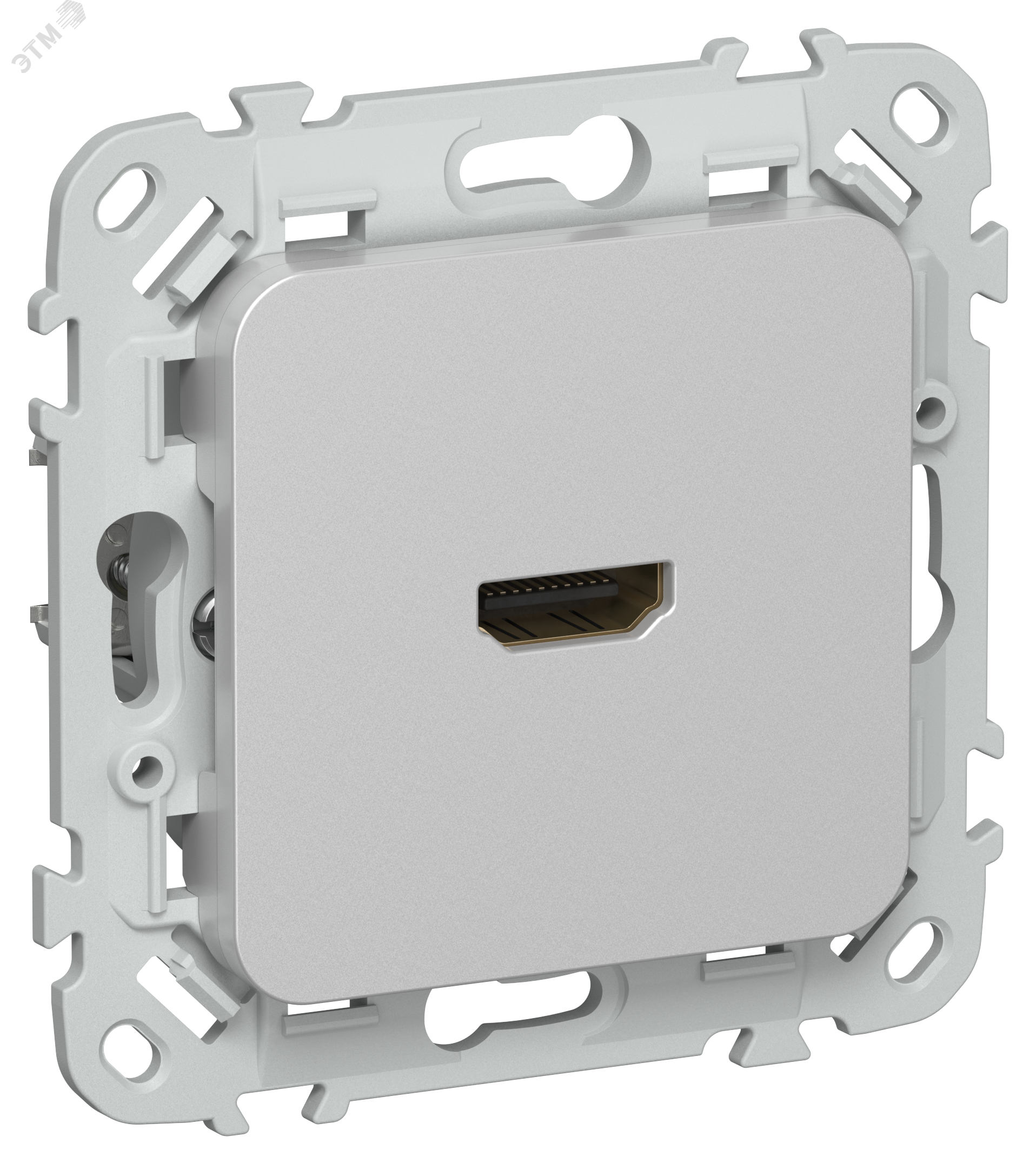 Изображение товара FLITE Розетка HDMI РШДМА-ФлА алюминий IEK