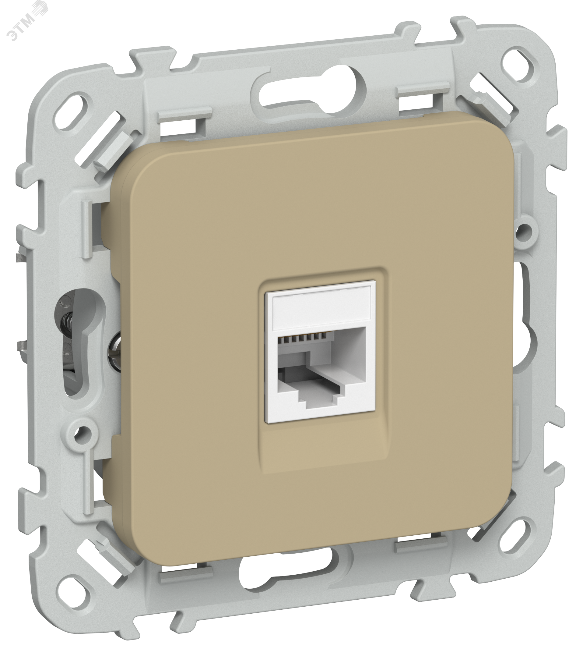 Изображение товара Розетка RJ45 кат 6 UTP для компьютерных сетей серии FLITE IEK