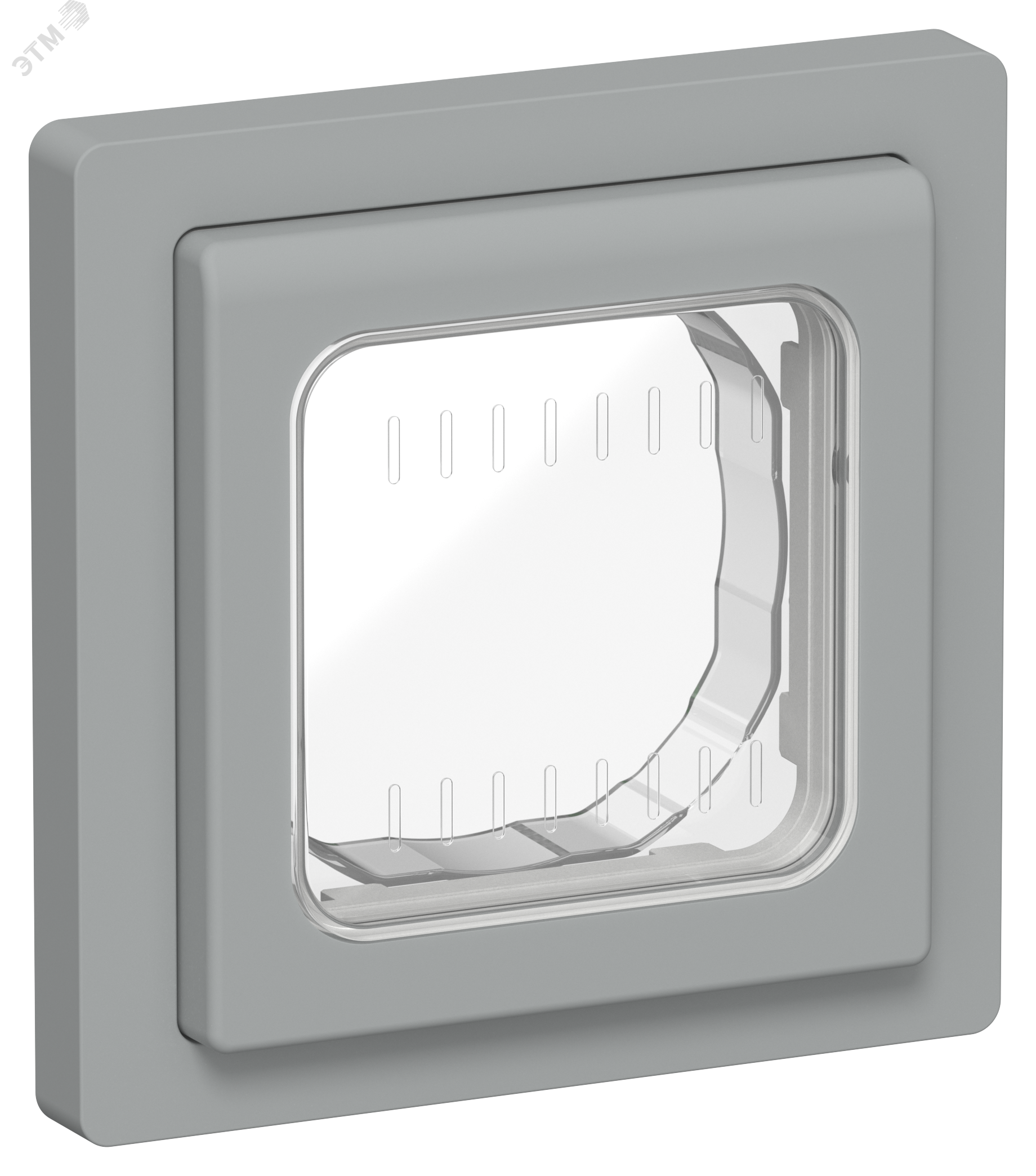 Изображение товара Рамка 1-местная IP55 серии FLITE IEK серый для надежной установки