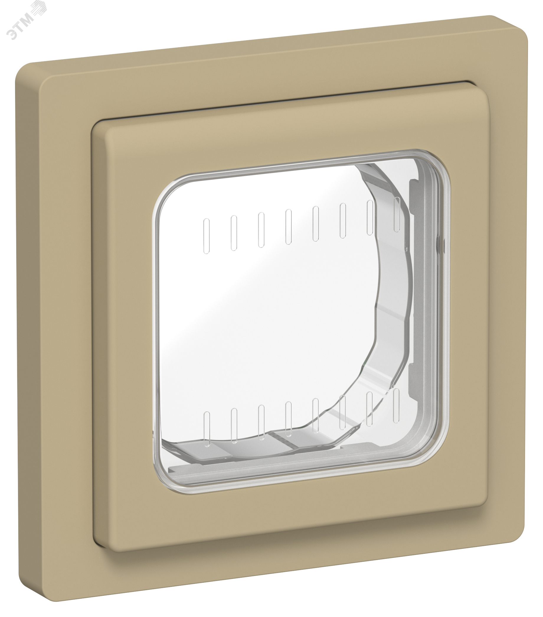 Изображение товара Рамка 1-местная IP55 серия FLITE IEK желто-зеленая