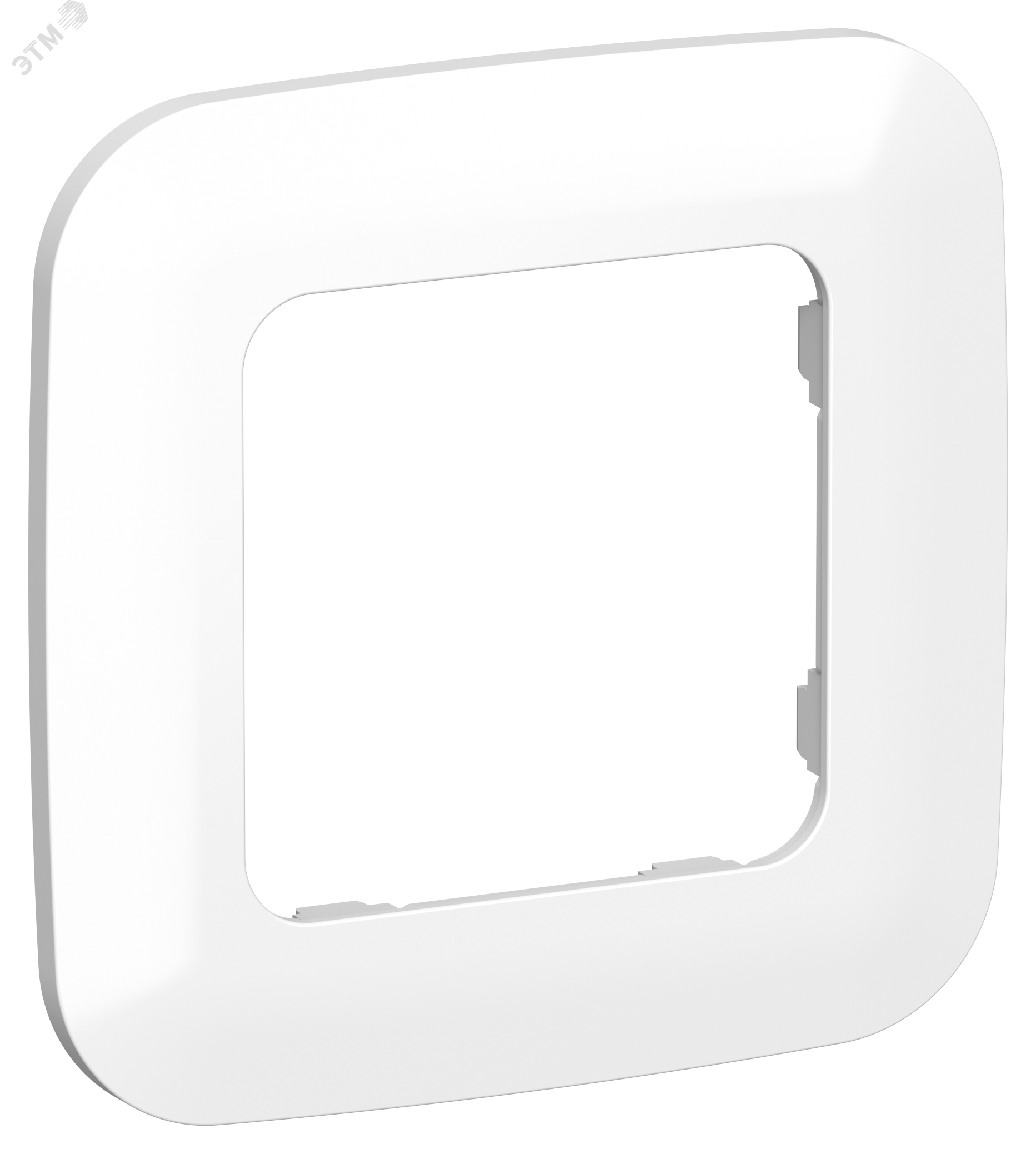 Изображение товара Белая однопостовая рамка IEK FLITE ARTISTIC для электроприборов Китая