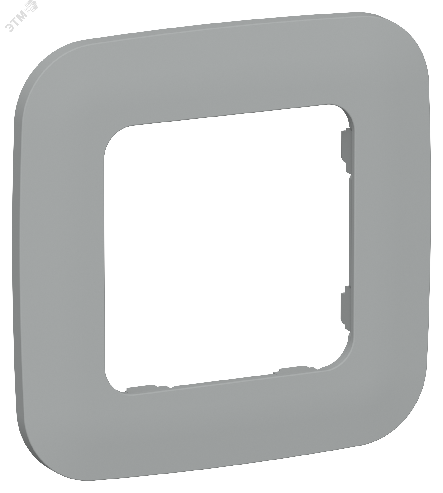 Изображение товара Рамка 1-местная FLITE ARTISTIC серый IEK RU-1-А-ФлС