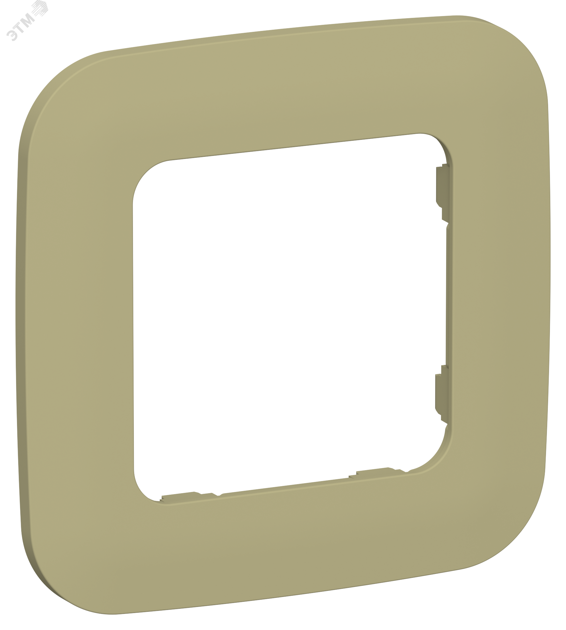 Изображение товара Рамка 1-местная IEK РУ-1-А-ФлО оливковая для электросистем