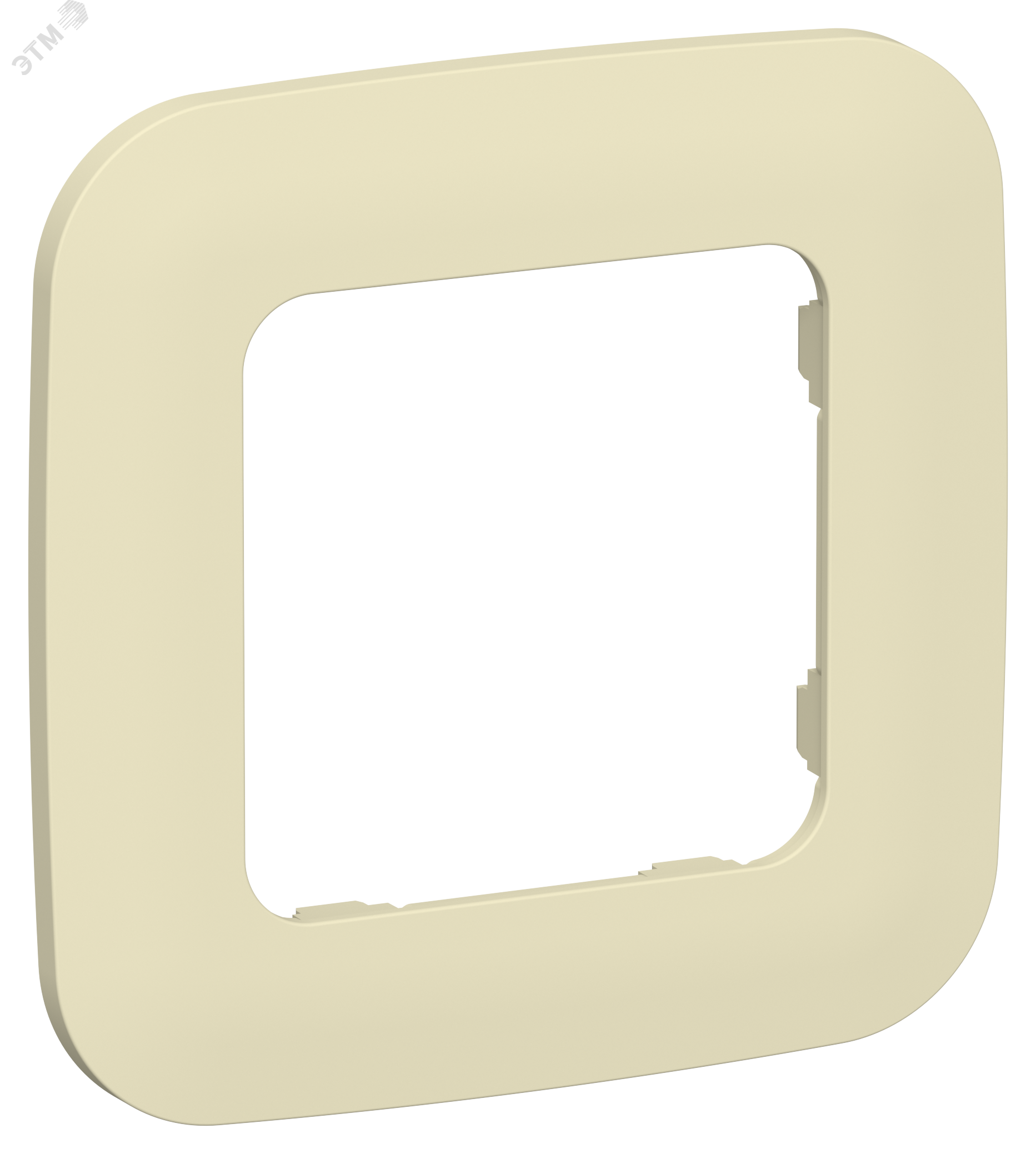 Изображение товара Рамка 1-местная FLITE ARTISTIC РУ-1-А-ФлН нав IEK КНР бежевый матовый