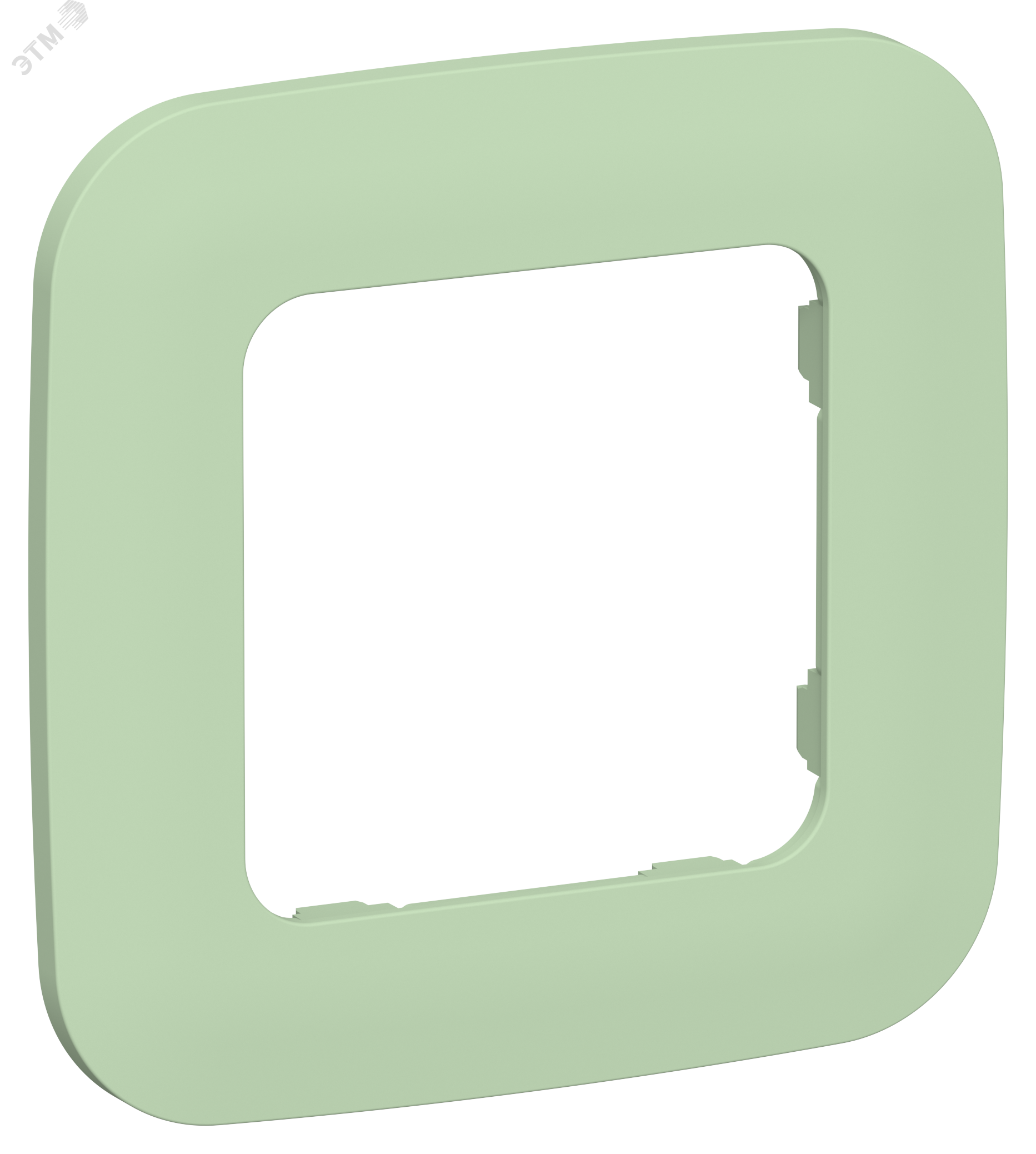 Изображение товара Рамка одинарная IEK FLITE ARTISTIC РУ-1-А-ФлФ зеленый матовая