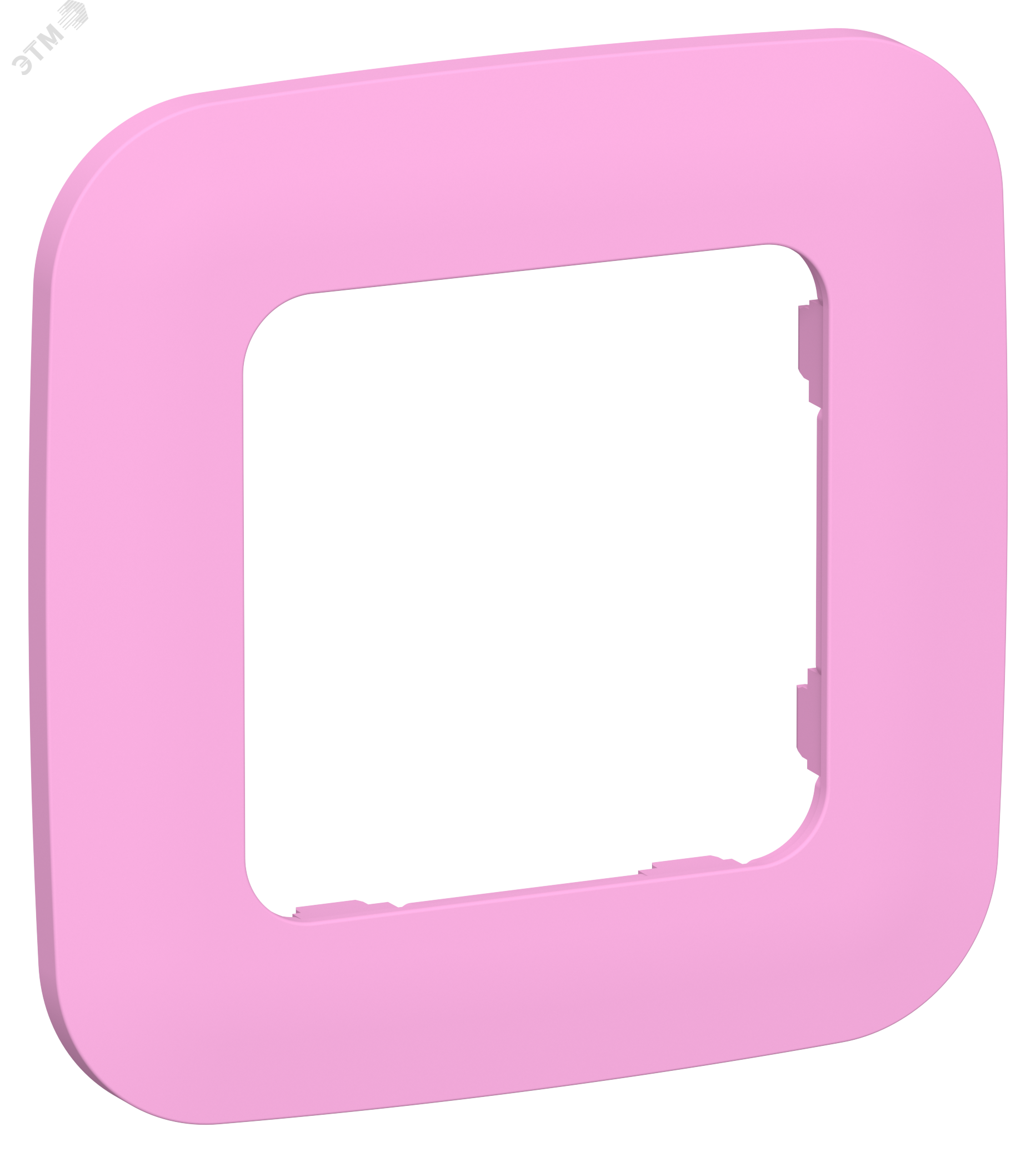 Изображение товара Рамка для электроустановочных изделий IEK серия FLITE 1-местная пурпурная