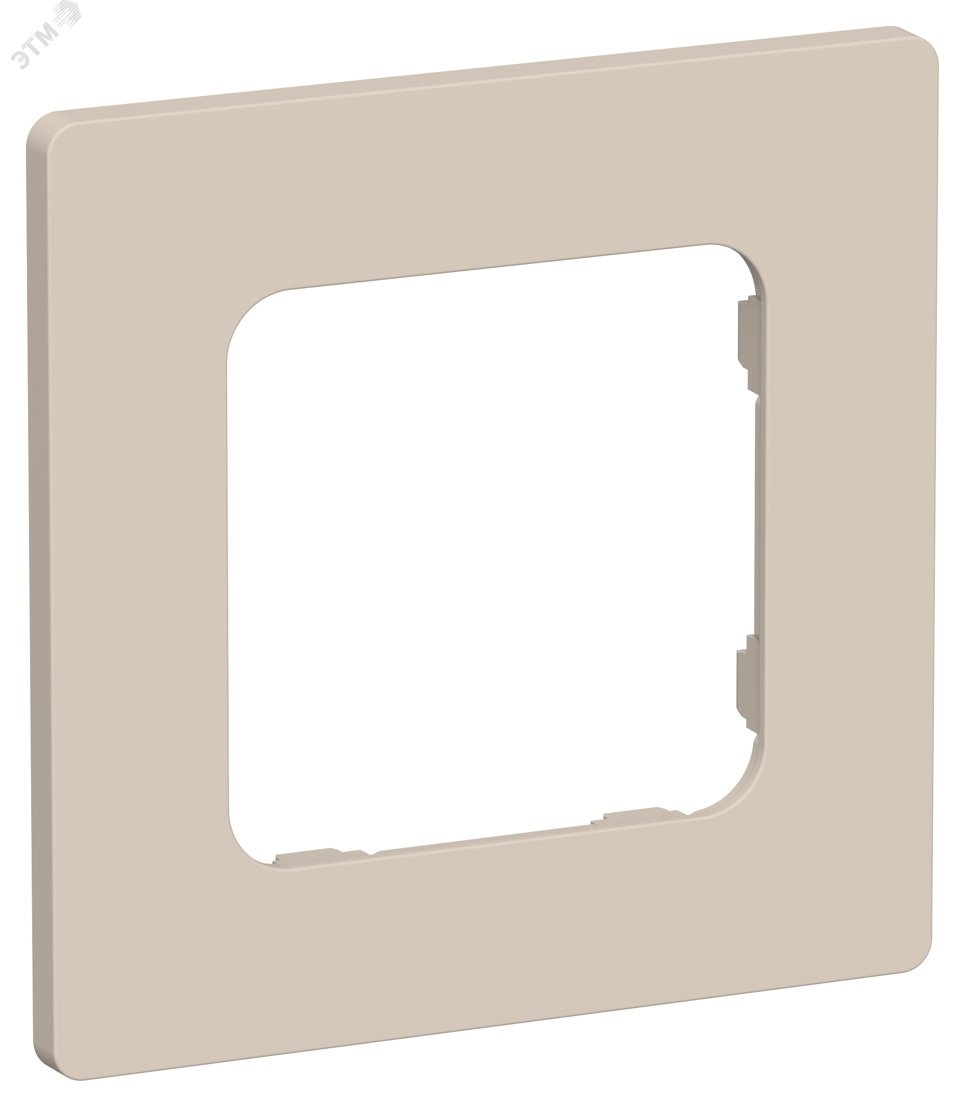 Изображение товара Рамка 1-местная FLITE CLASSIC РУ-1-К-ФлЛ льняной IEK для электротехники
