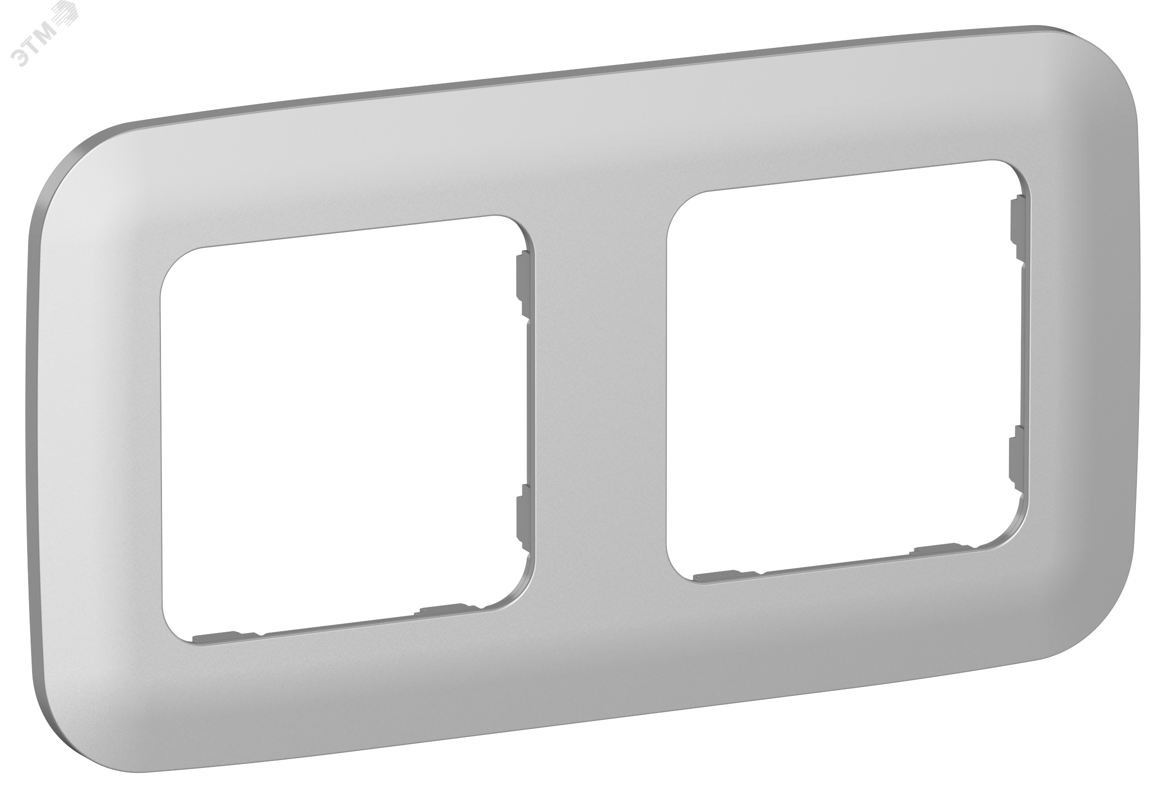 Изображение товара FLITE ARTISTIC 2-местная алюминиевая рамка РУ-2-А-ФлА от IEK