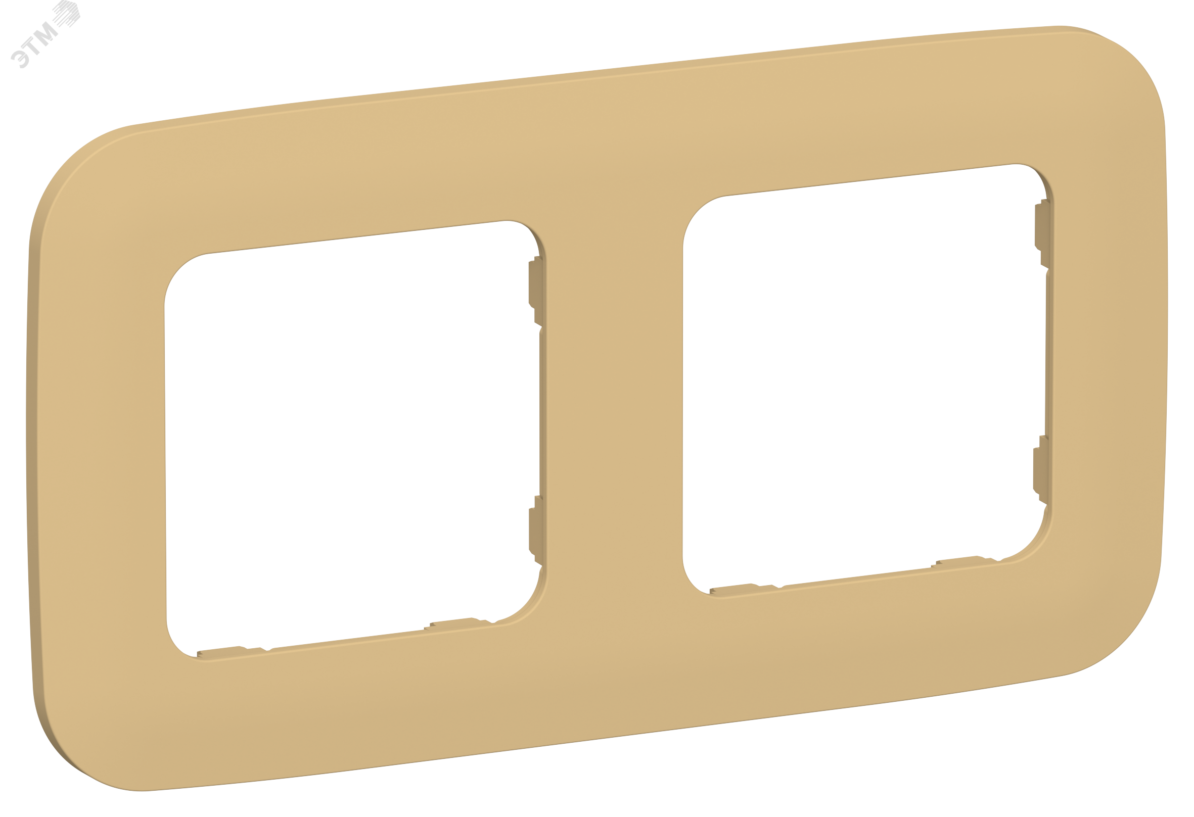 Изображение товара FLITE ARTISTIC Рамка 2-местная РУ-2-А-ФлШм шамуа IEK (шт)