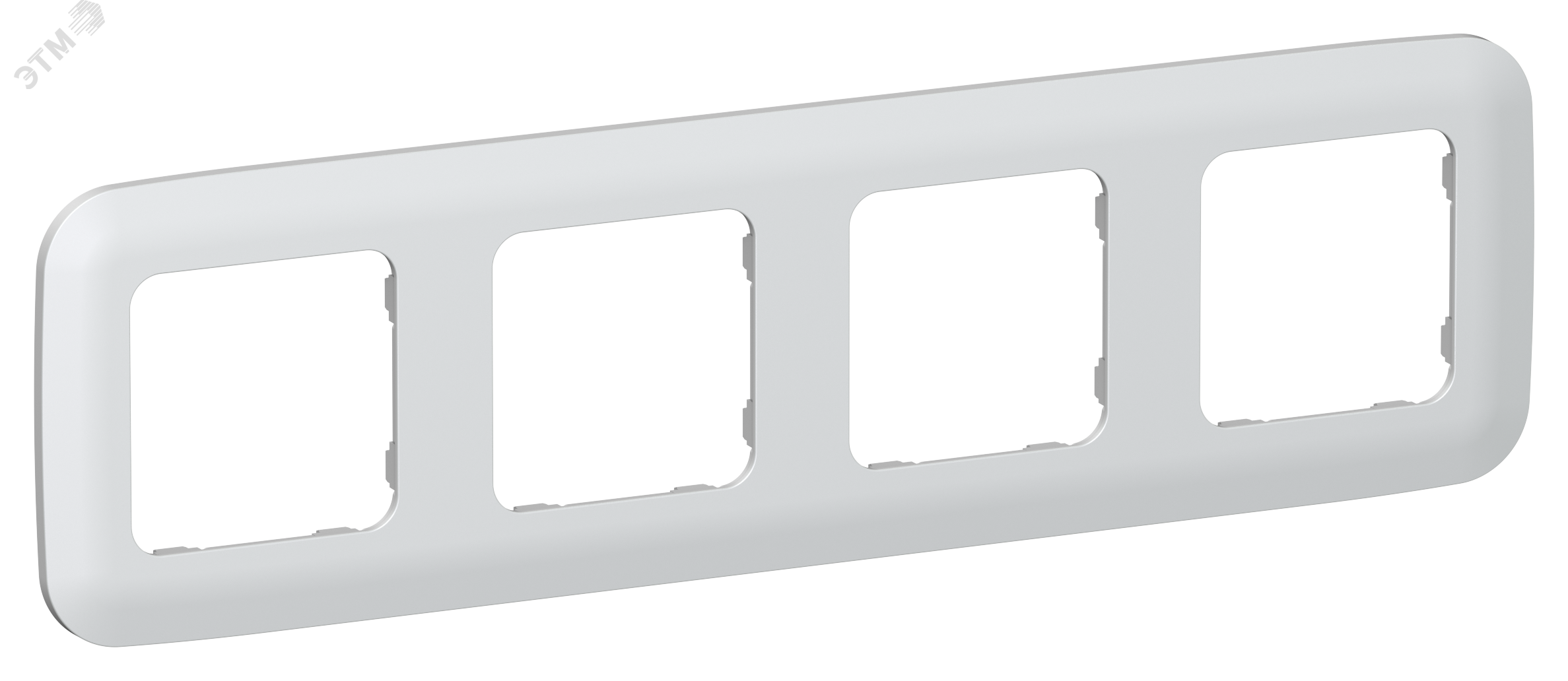 Изображение товара Рамка 4-местная FLITE ARTISTIC РУ-4-А-ФлЖ жемчуг IEK