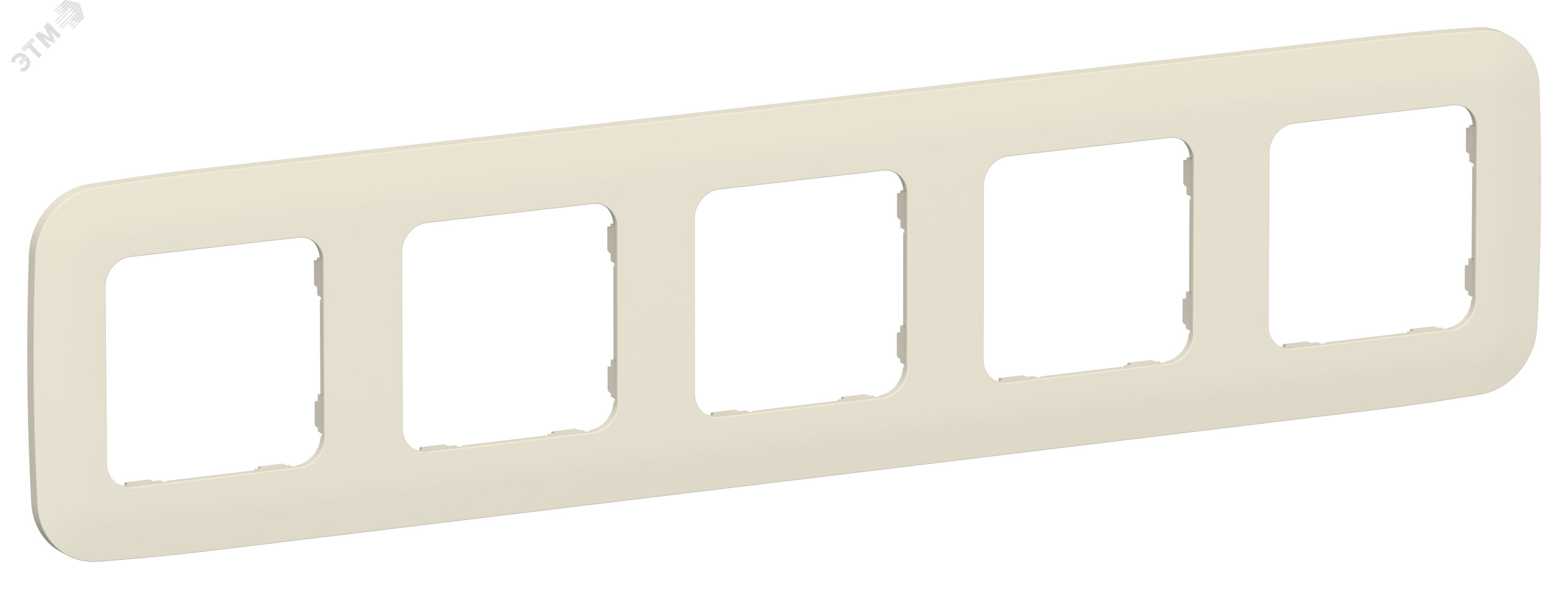 Изображение товара Рамка 5-местная FLITE ARTISTIC IEK серия для электропроводки