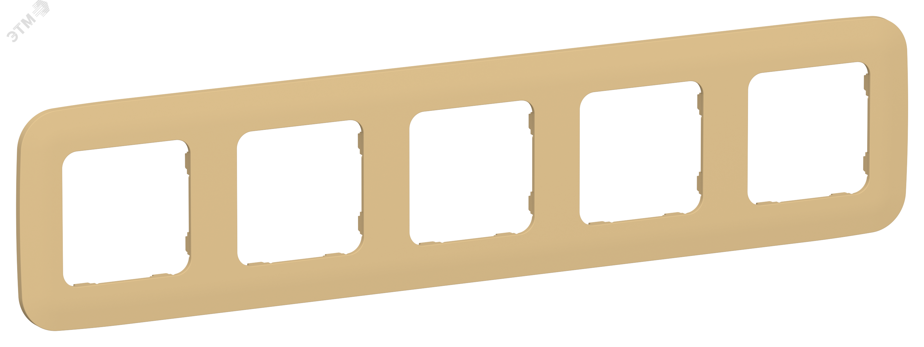 Изображение товара Рамка 5-местная IEK FLITE ARTISTIC для электроустановочных изделий