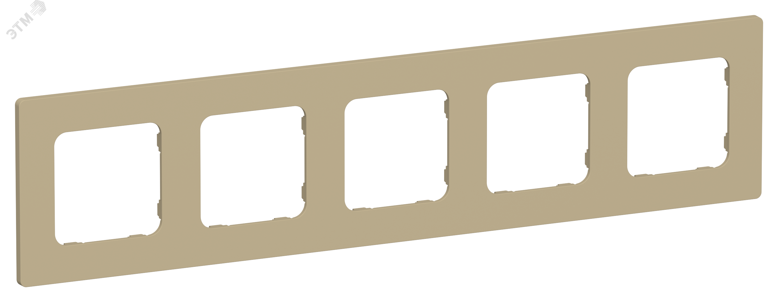 Изображение товара Рамка электроустановочная 5-местная FLITE CLASSIC хаки IEK