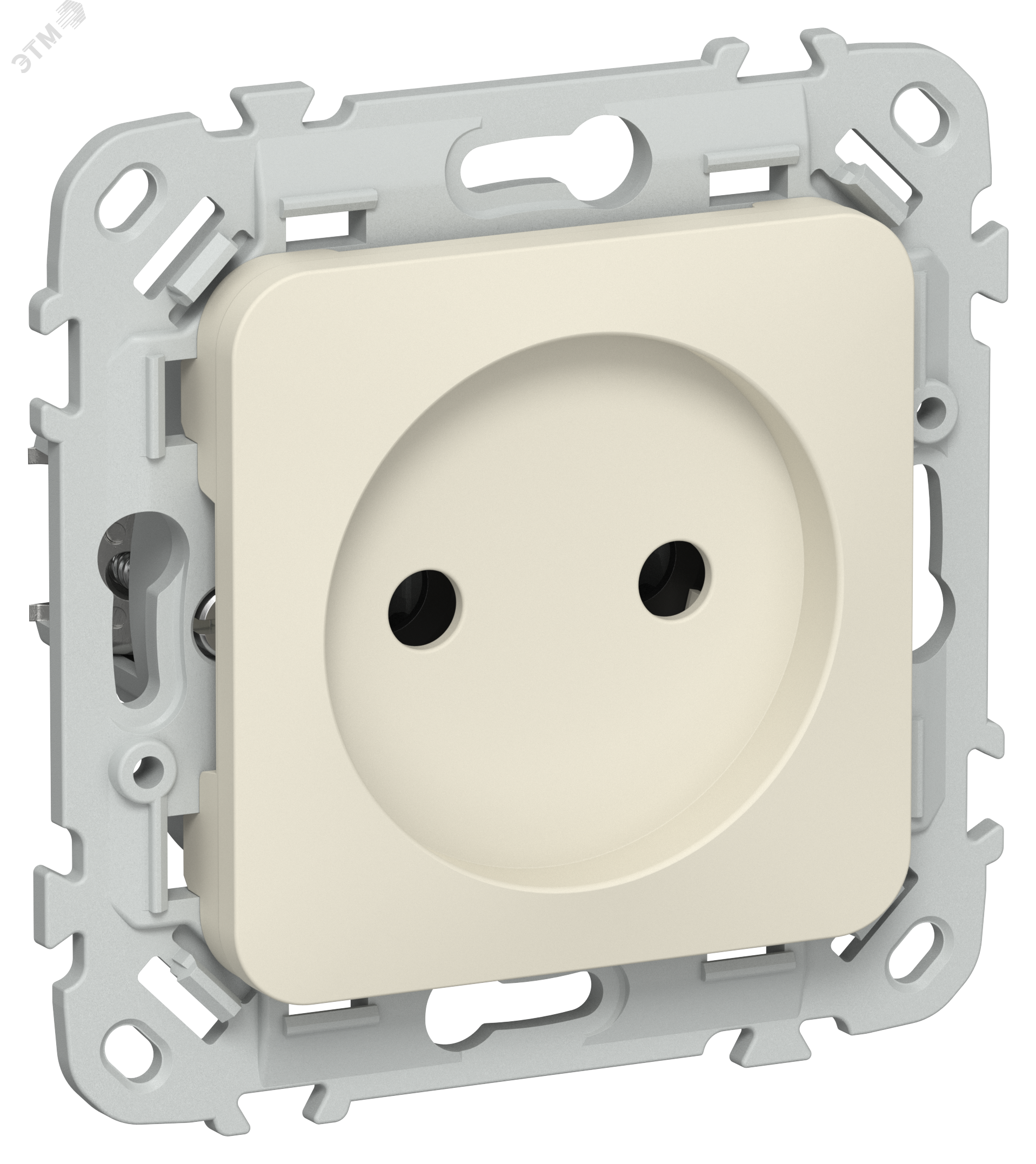 Изображение товара Розетка FLITE без заземления и защитных шторок IEK 10А