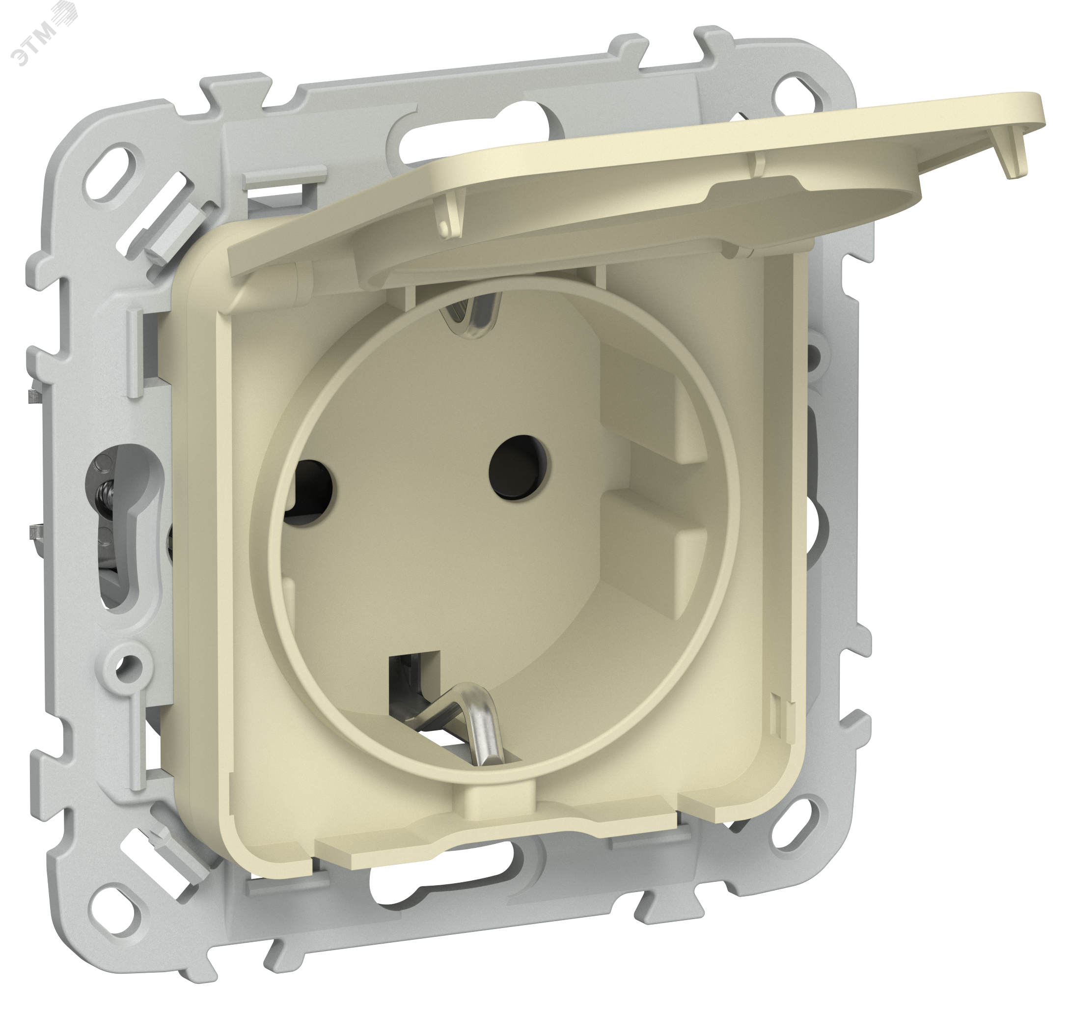 Изображение товара FLITE Розетка с заземлением 16А IP44 IEK