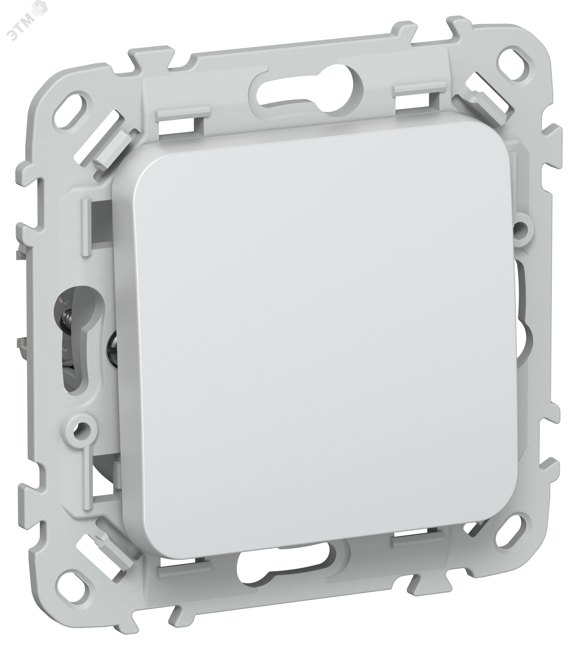 Изображение товара Выключатель 1-клавишный FLITE 10А IEK с скрытым монтажом IP20