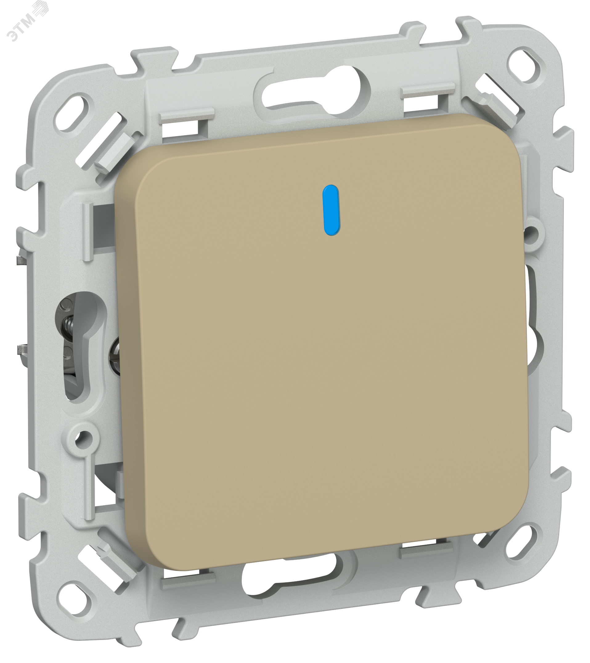 Изображение товара Выключатель 1-клавишный проходной с индикацией серии FLITE IEC 10А для домашнего и коммерческого ис