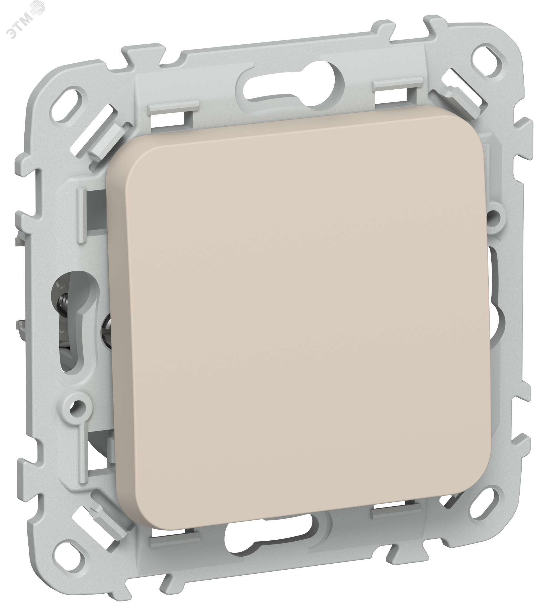 Изображение товара FLITE Выключатель 1-клавишный кнопочный 10А от IEK