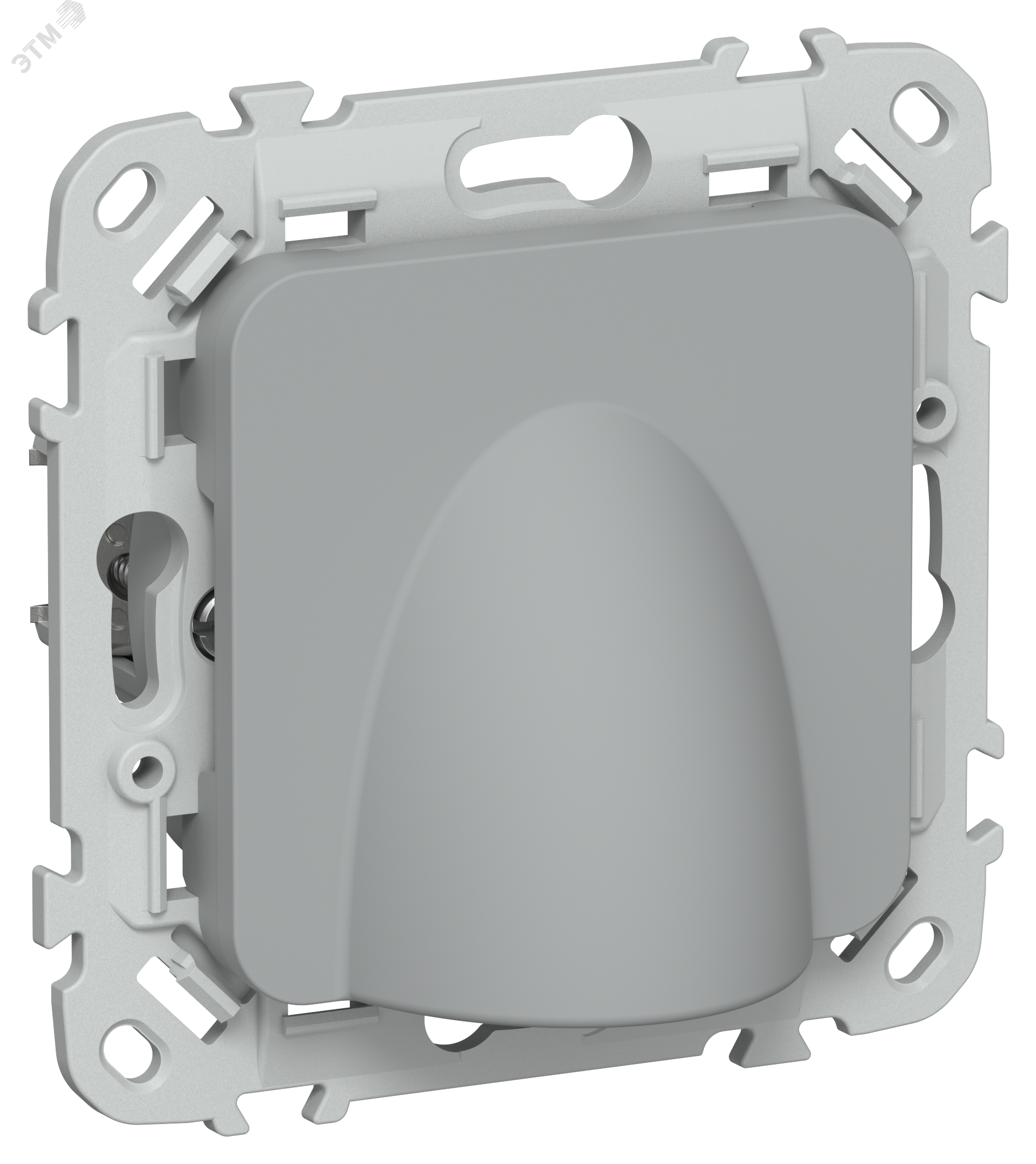 Изображение товара Вывод кабеля КВ-ФлС серый IEK серия FLITE для скрытого монтажа