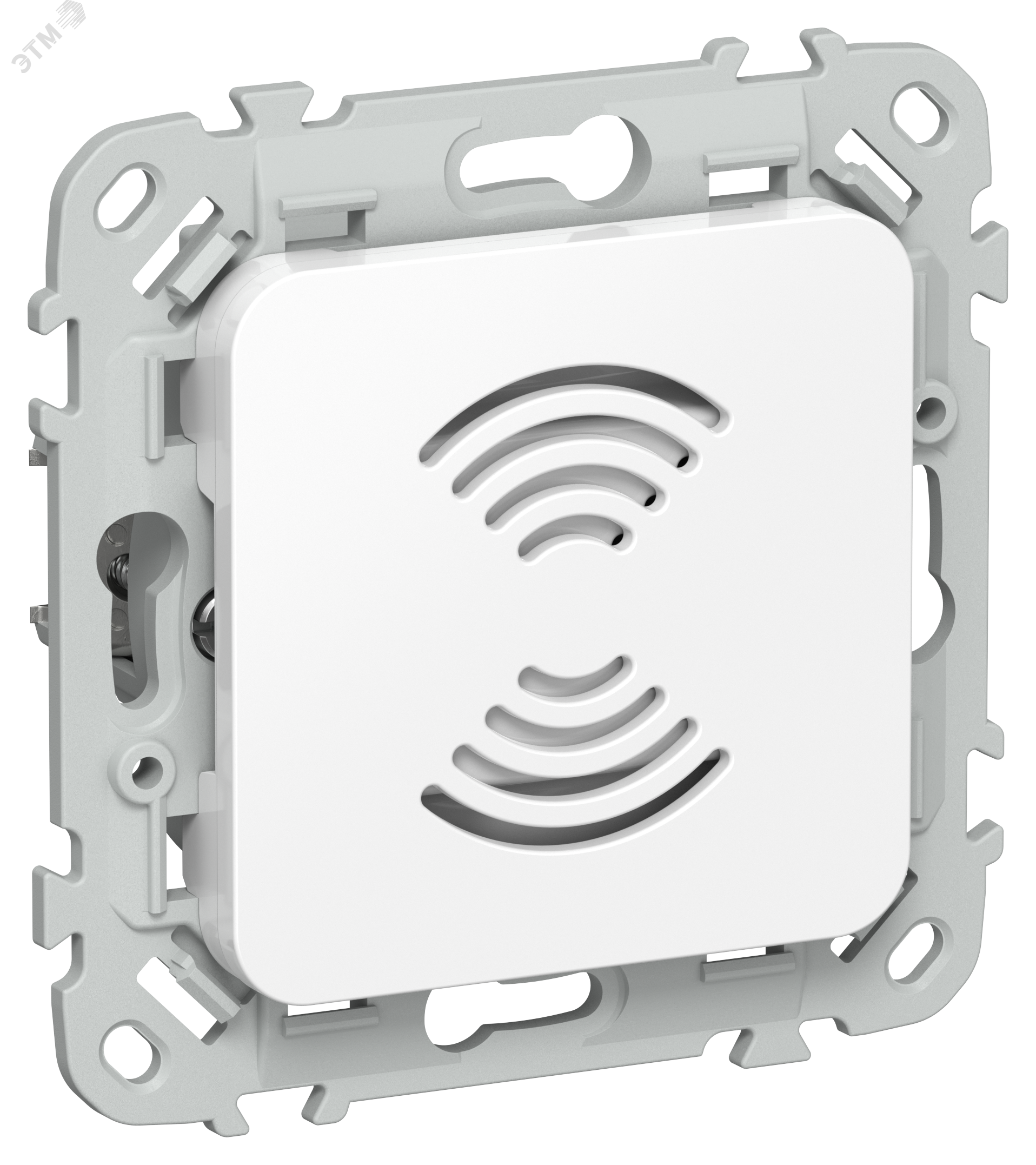 Изображение товара Звонок дверной FLITE ЗВ-ФлБ белый IEK скрытый монтаж 230 В