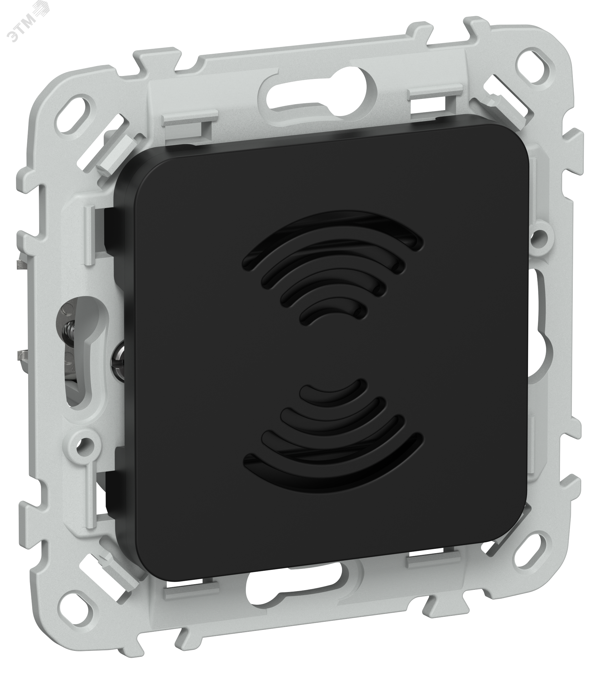 Изображение товара Звонок дверной IEK серии FLITE ЗВ-ФлЧ черный, скрытый монтаж