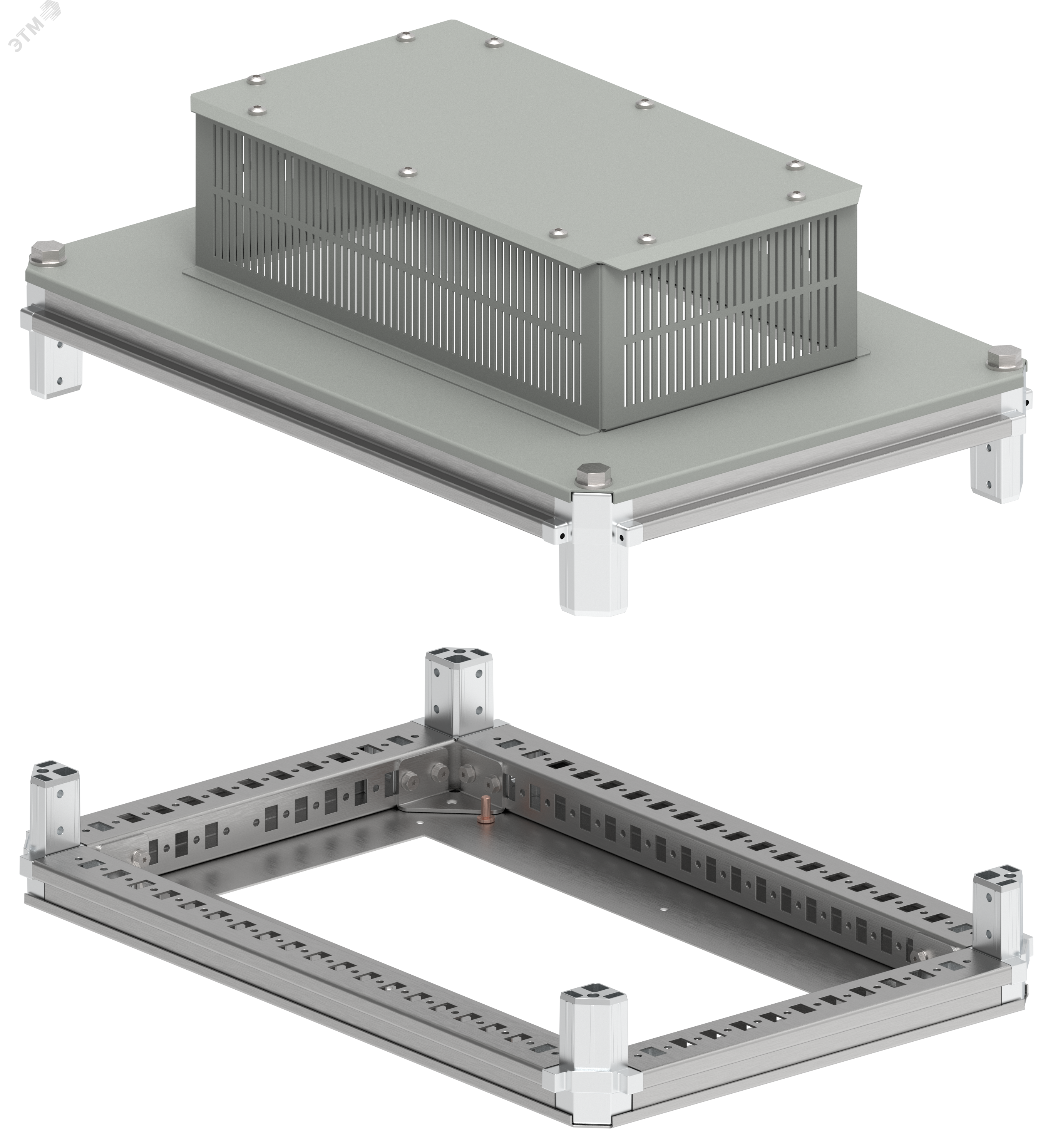 Изображение товара FORMAT Крыша и основание (под фланец) 400х600мм IP31 IEK (компл)