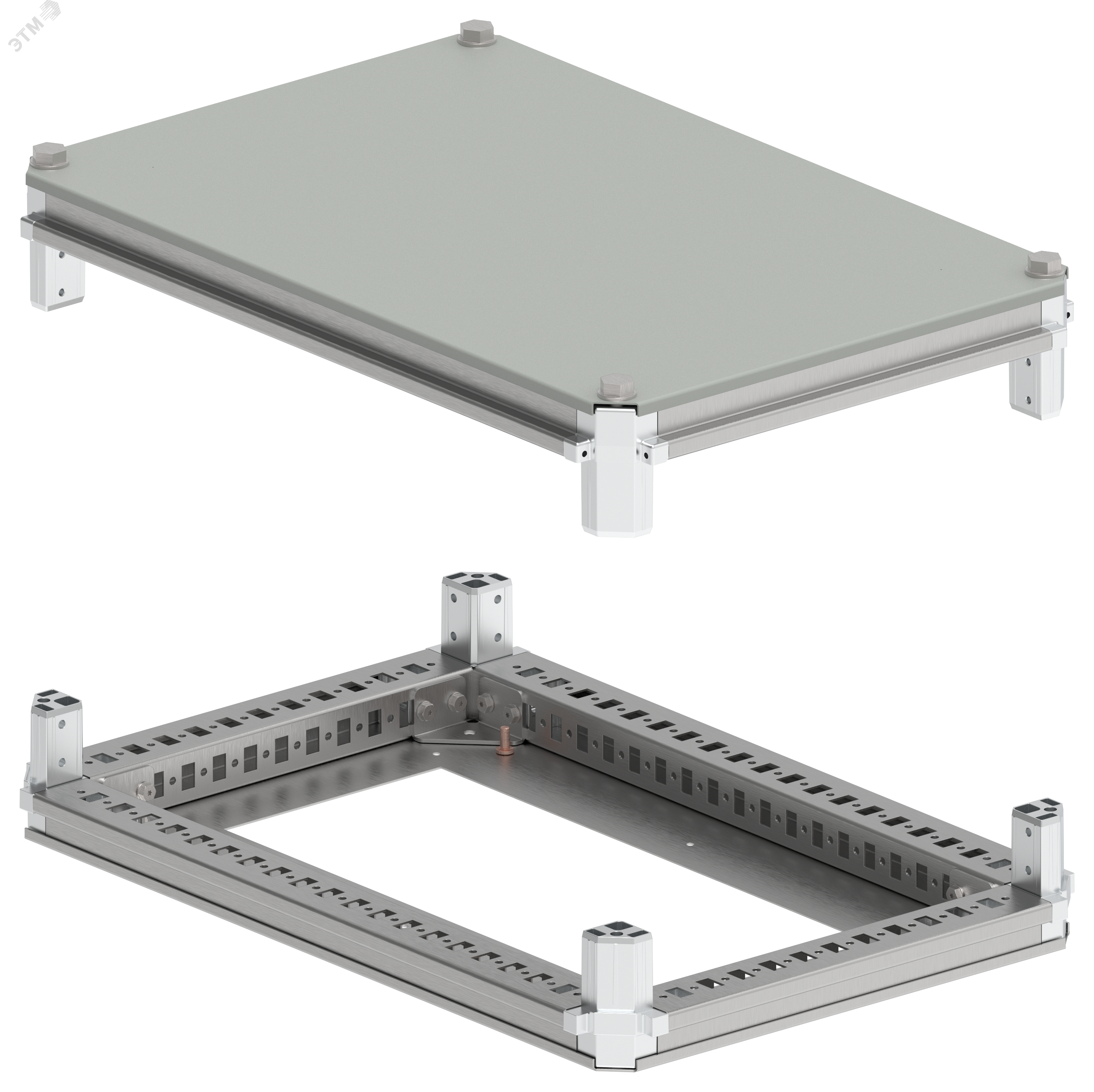 Изображение товара FORMAT Крыша и основание (под фланец) 400х600мм IEK (компл)