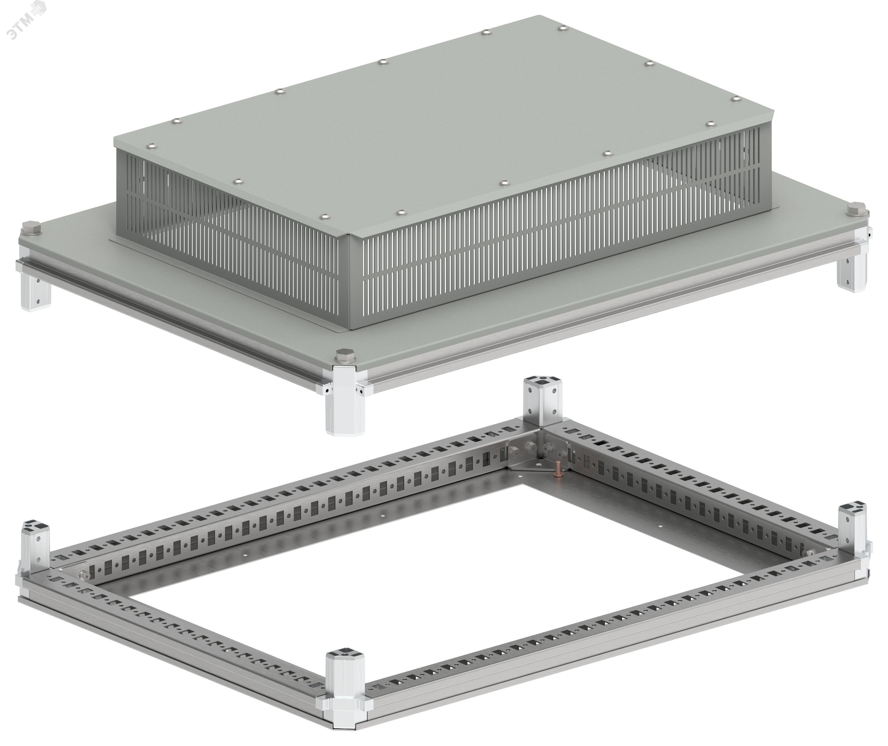 Изображение товара FORMAT Крыша и основание (под фланец) 800х600мм IP31 IEK (компл)