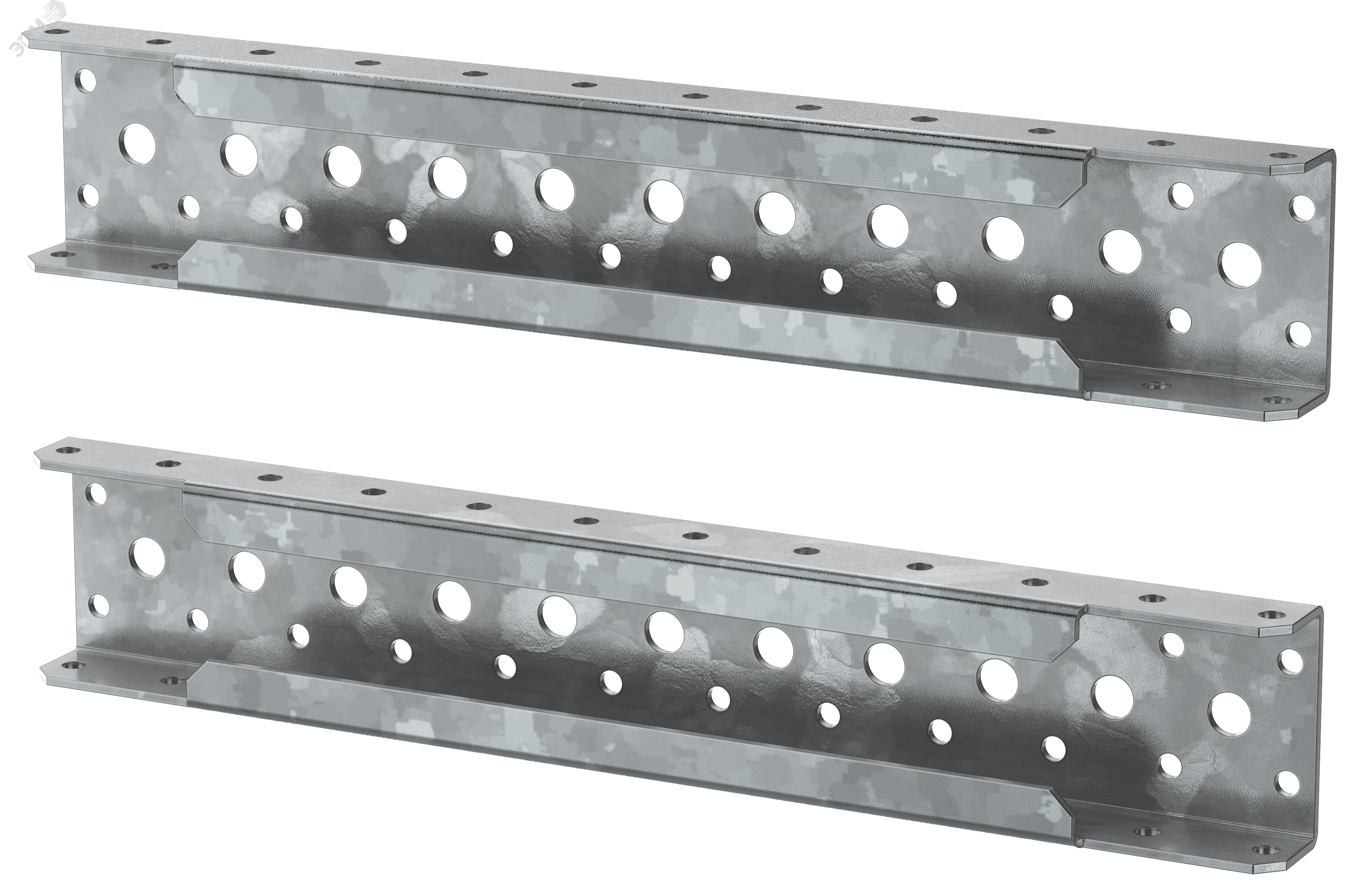 Изображение товара Профиль монтажный 50х25 в шкаф IEK 2шт/упак для шинных отсеков