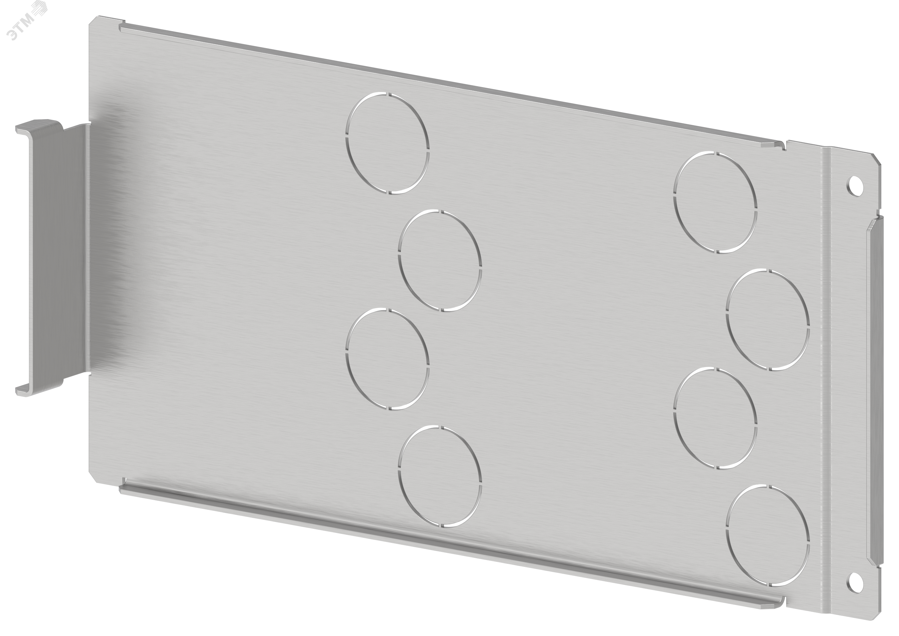 Изображение товара Перегородка аппаратного отсека боковая вертикальная IEK высота 200 мм с проходными сальниками