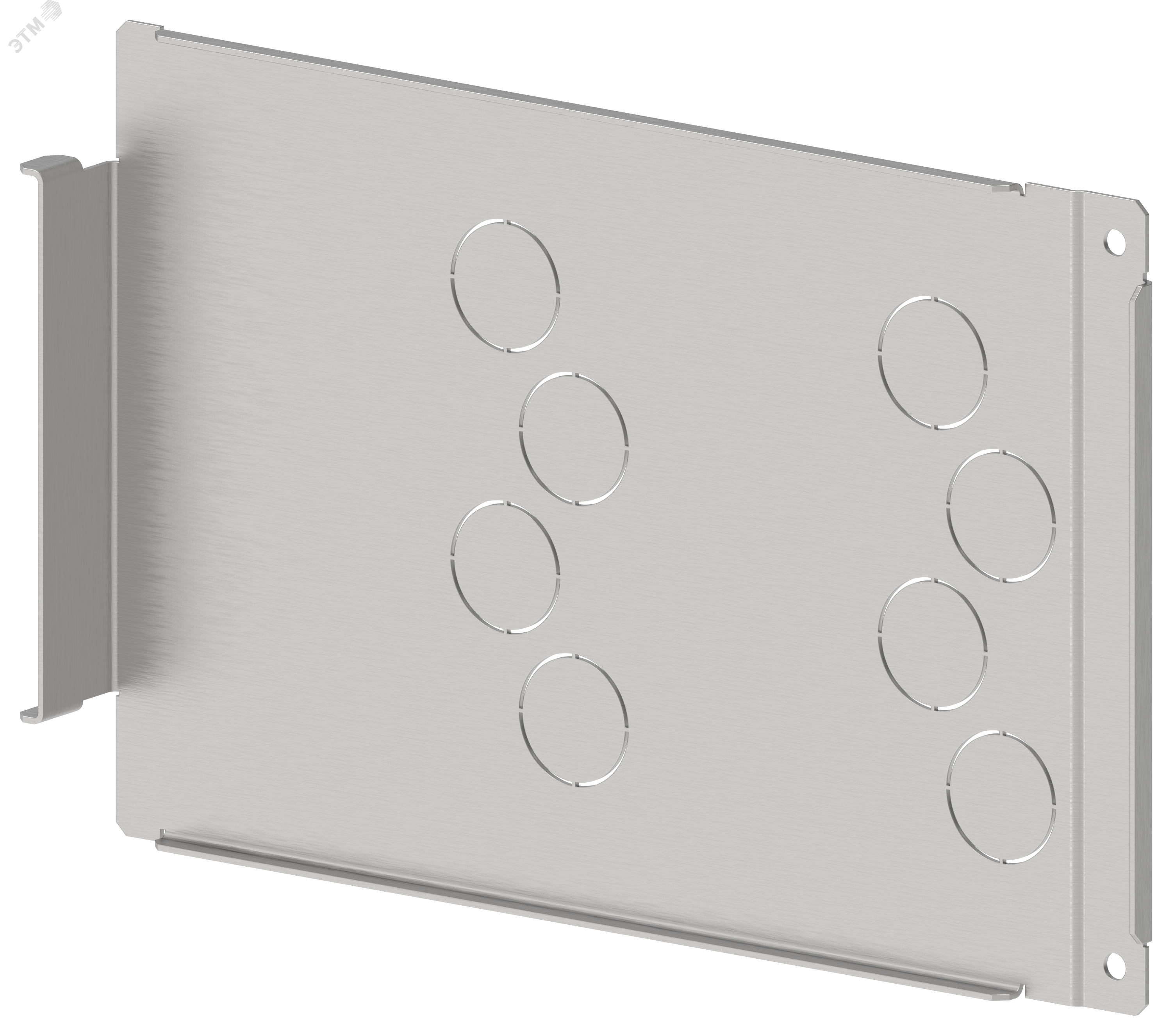 Изображение товара Перегородка аппаратного отсека боковая вертикальная IEK 250 мм с сальниками