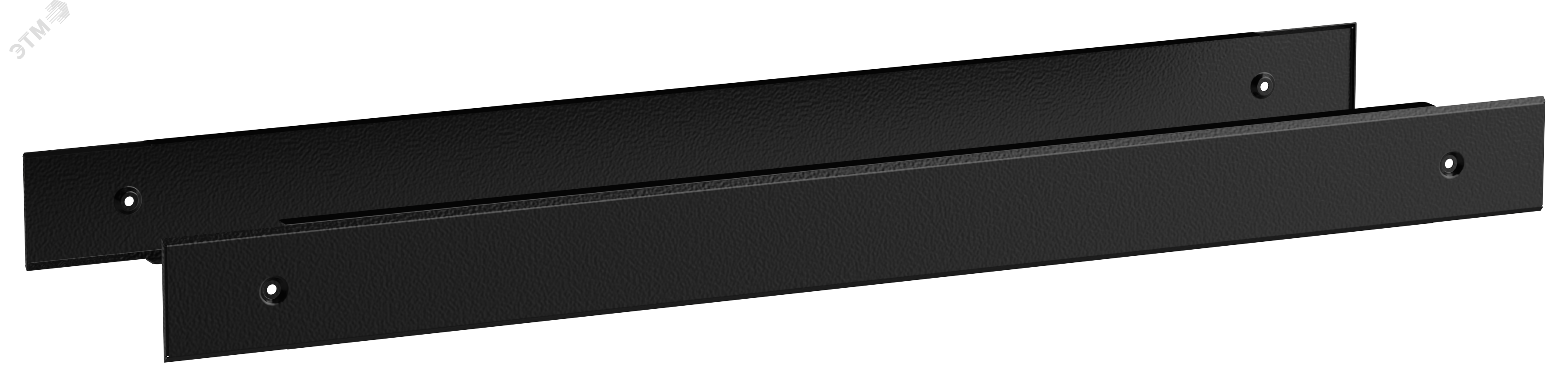 Изображение товара Панель цоколя IEK 100х1200мм RAL7021 комплект 2 шт сталь серый