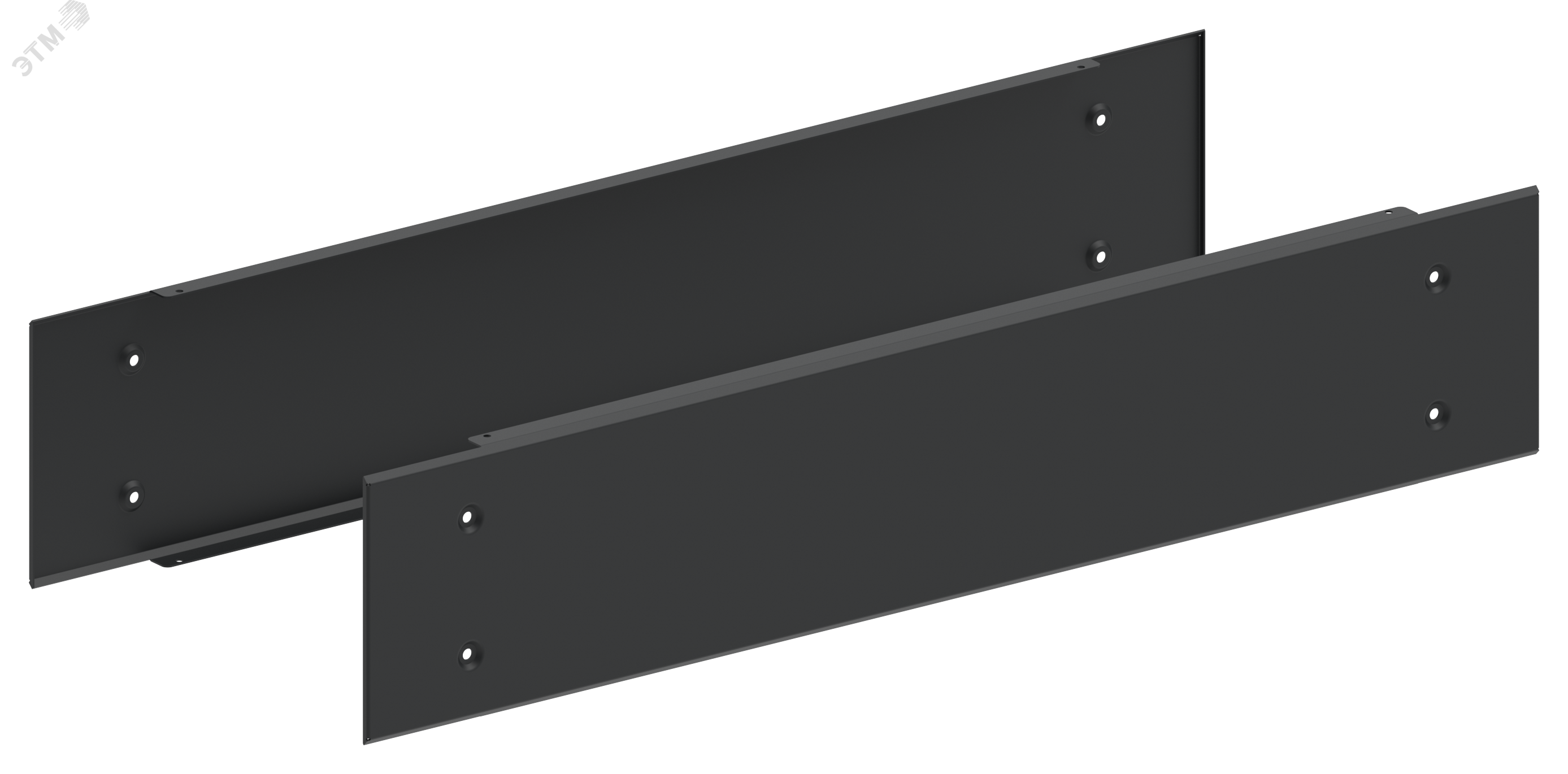 Изображение товара Панель цоколя 200x1000мм RAL7021 IEK комплект 2 шт