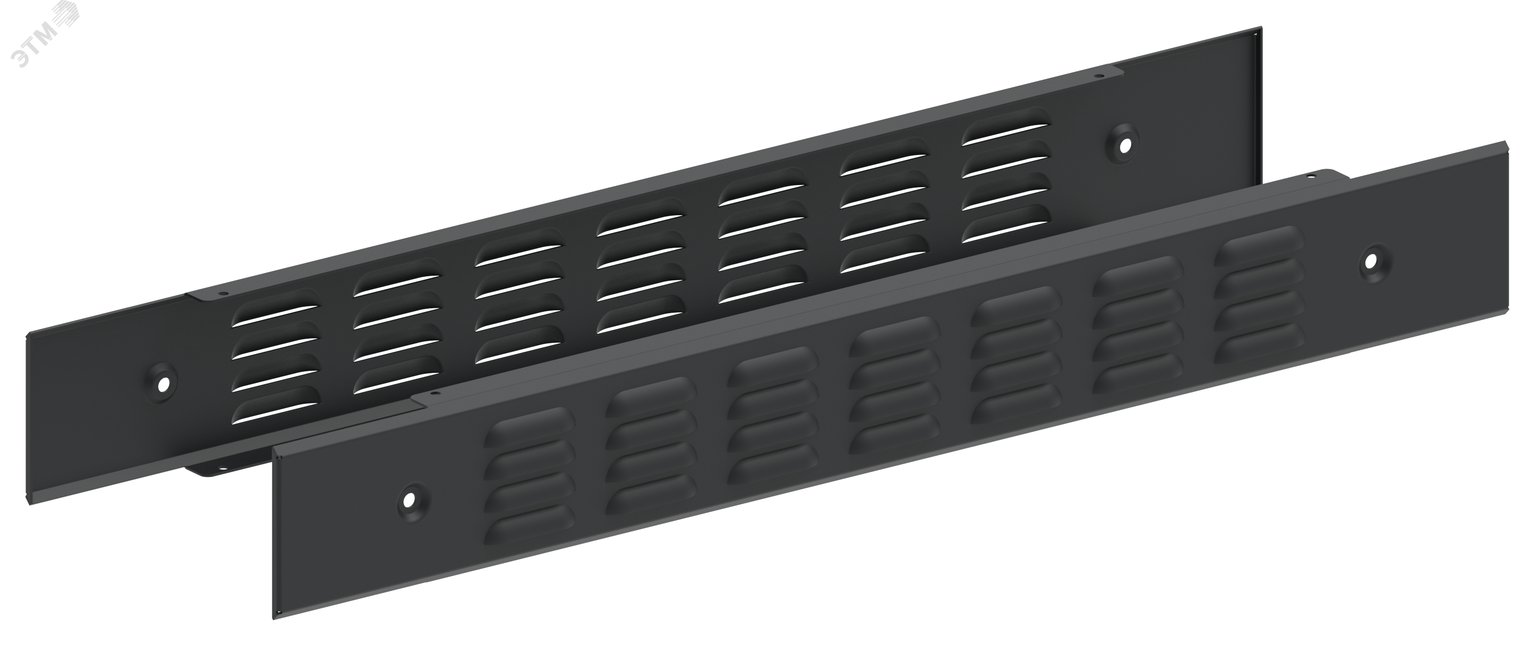 Изображение товара FORMAT Панель цоколя вентилируемая 100х800мм RAL7021 (2шт/компл) IEK (компл)